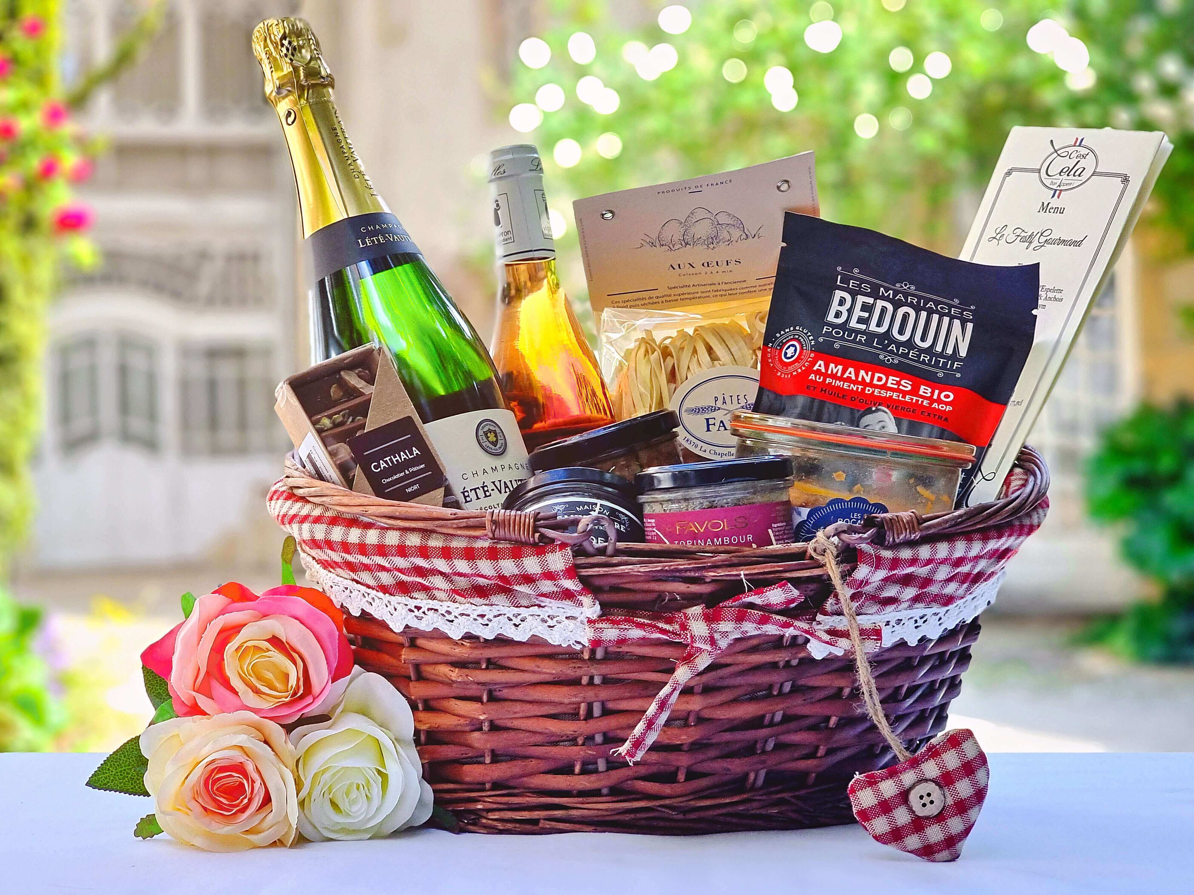 Panier Garni Traditionnel - Champagne - C'est Cela
