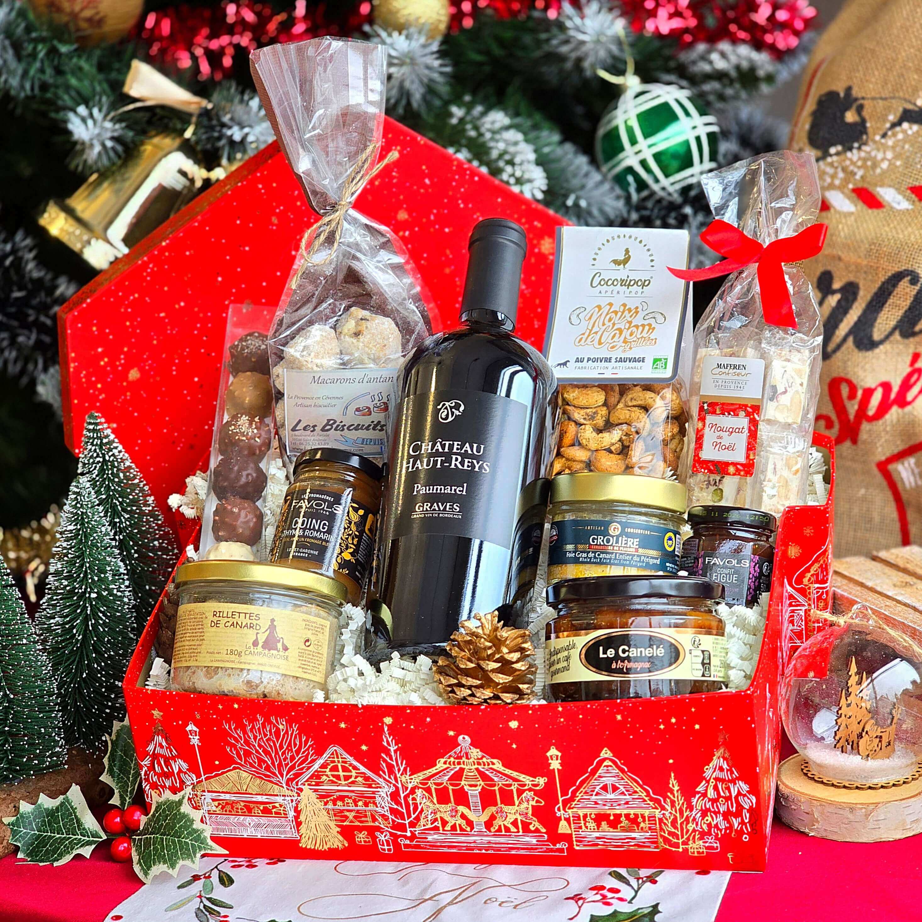 Panier Gourmand de Noël : Le Cadeau d'Entreprise Idéal pour Collaborateurs, Clients et Partenaires