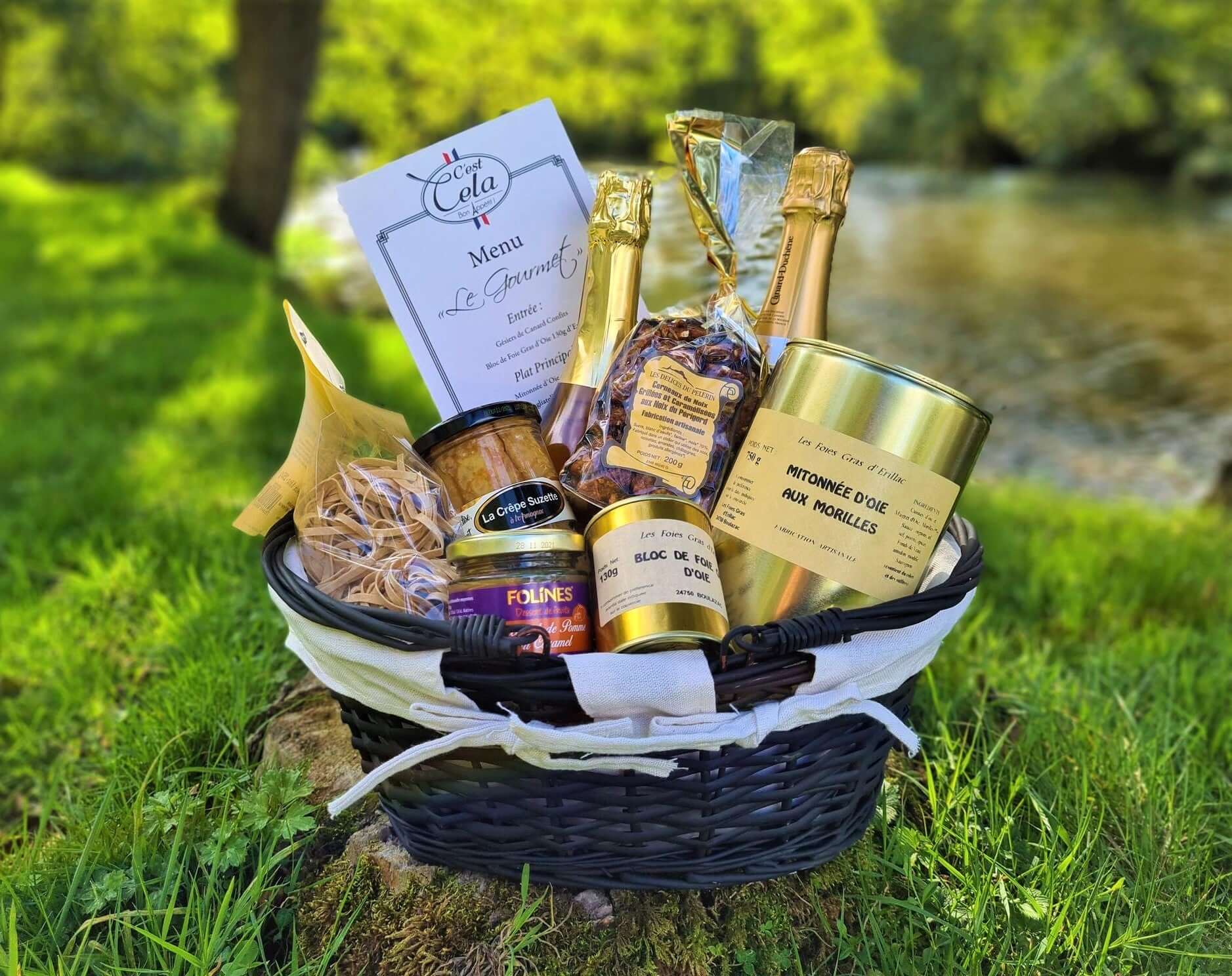 Paniers Garnis et Coffrets Gourmands Traditionnels - C est Cela