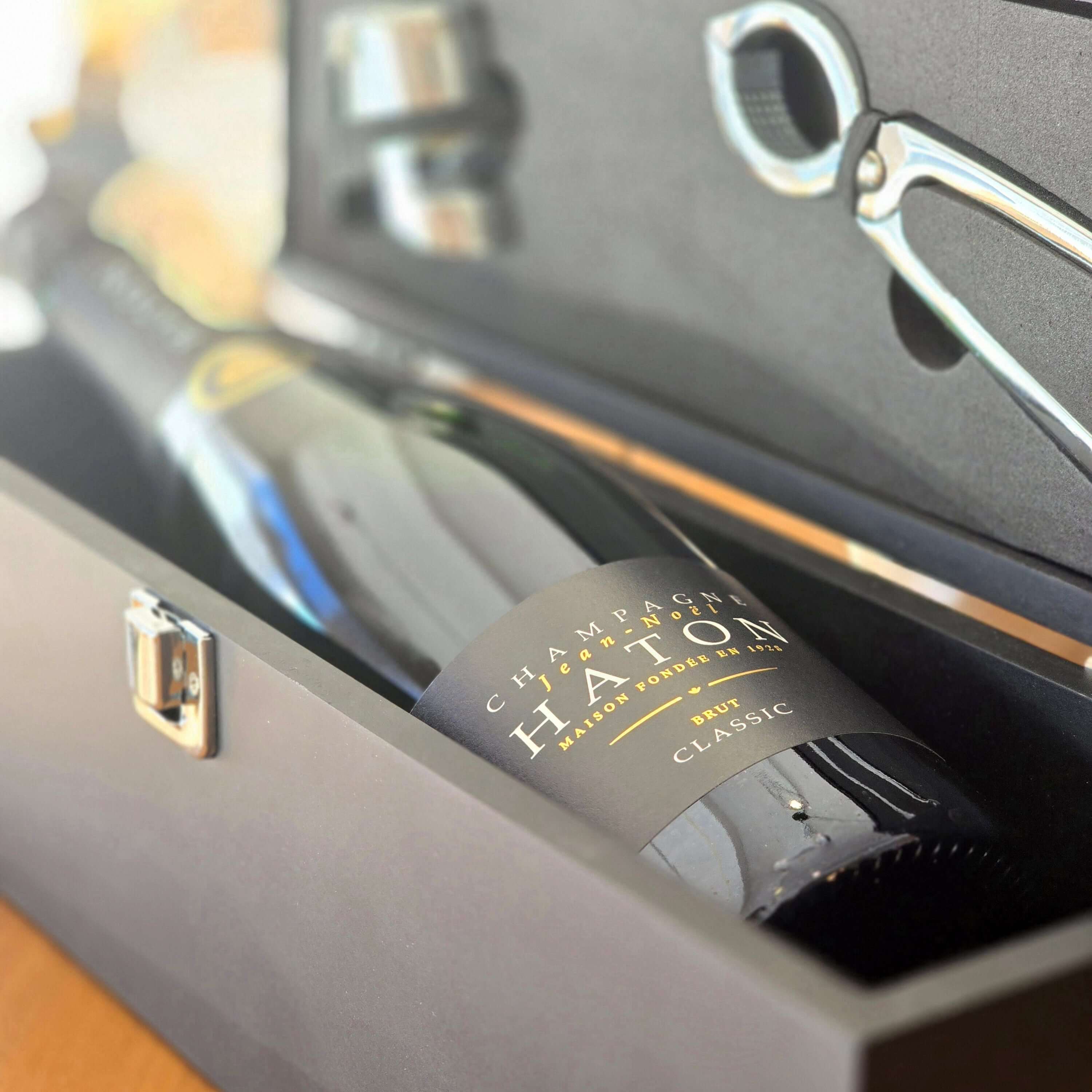 Coffret Cadeau Luxe - Champagne et Bouchon - C est Cela