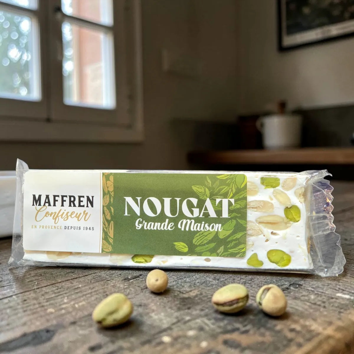 Barre de Nougat Grande Maison 50g – Maffren Confiseur