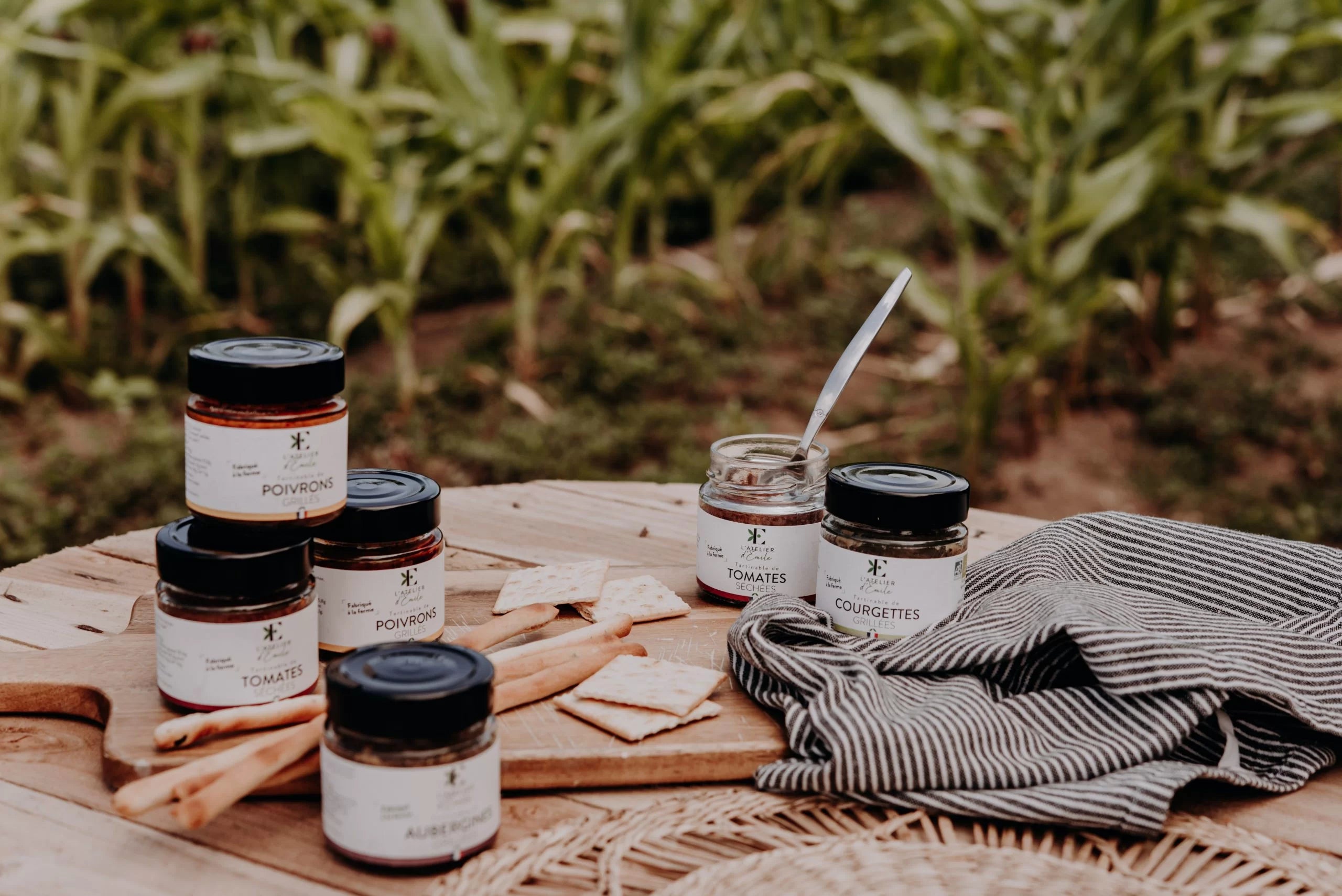Panier Cadeau Gourmand - L atelier d Emile - Végétal - Producteur Artisanal - C est Cela
