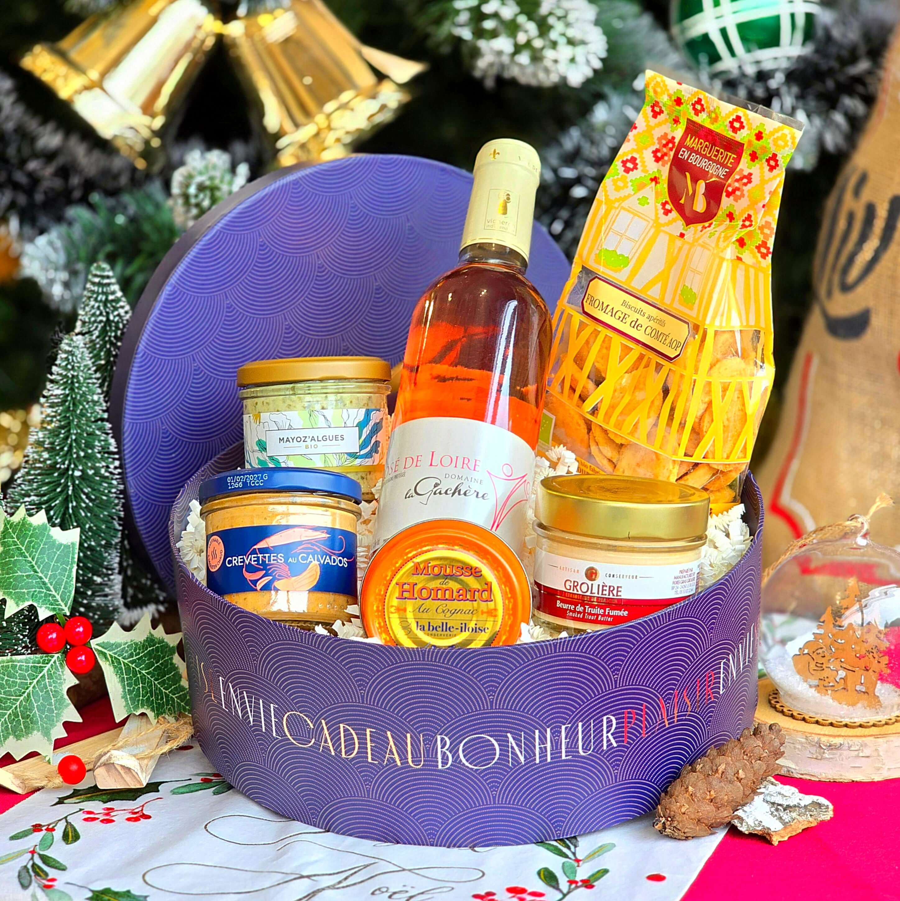 Coffret Cadeau Gourmand - Rosé et Poisson - C est Cela