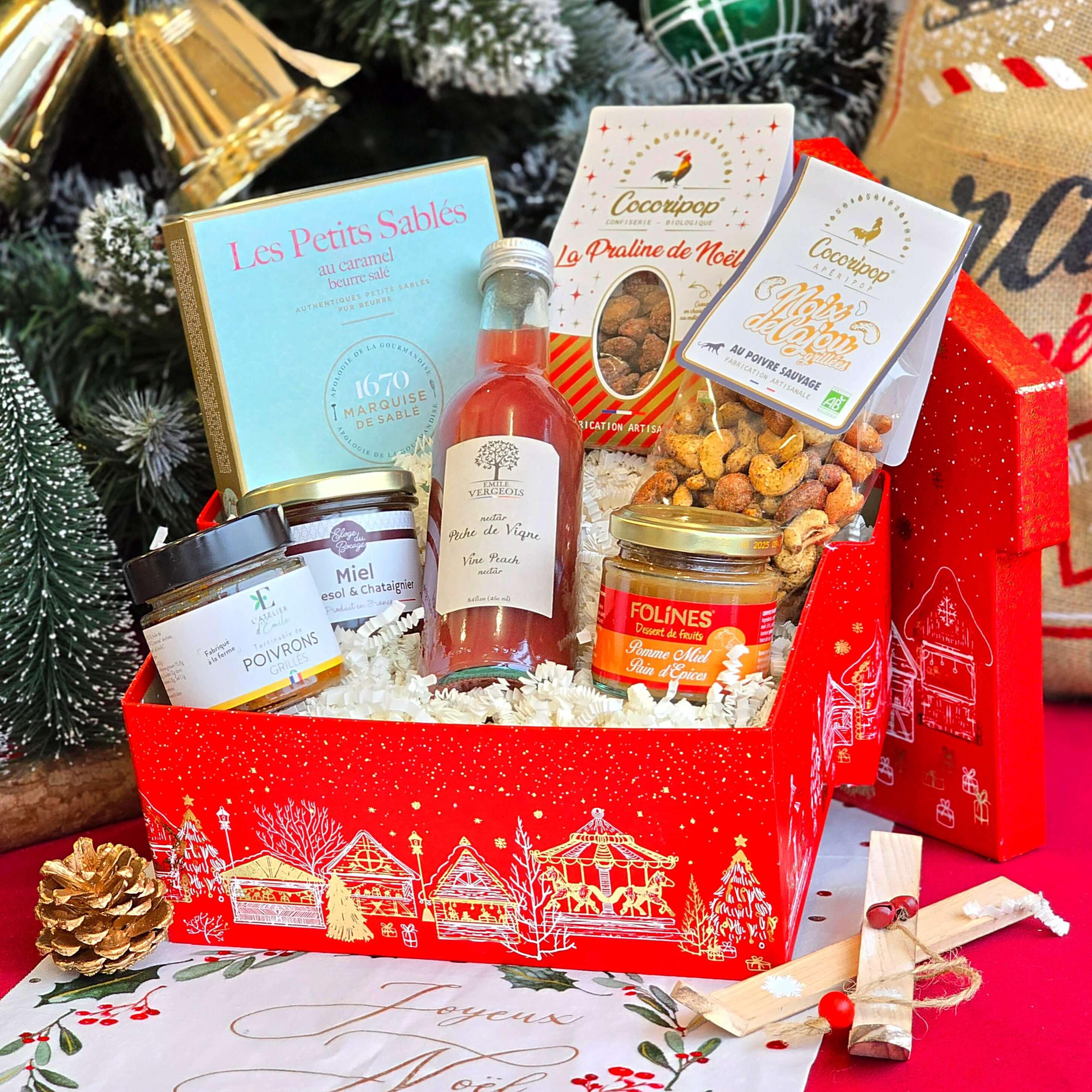 Panier Garni "Végétarien de Noël"