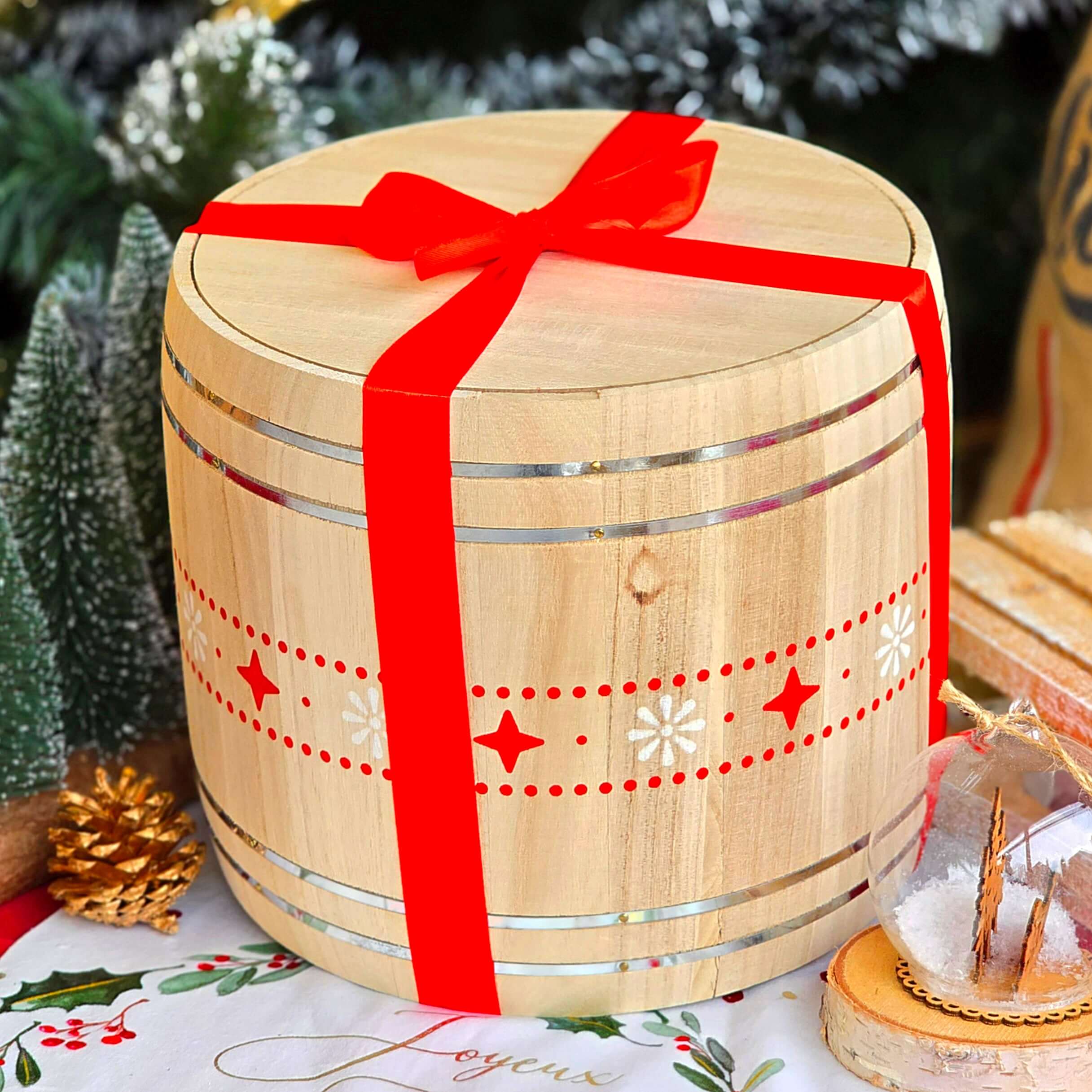 Cadeau Gourmand Original "Le Tonneau Armagnac" C'est Cela.webp