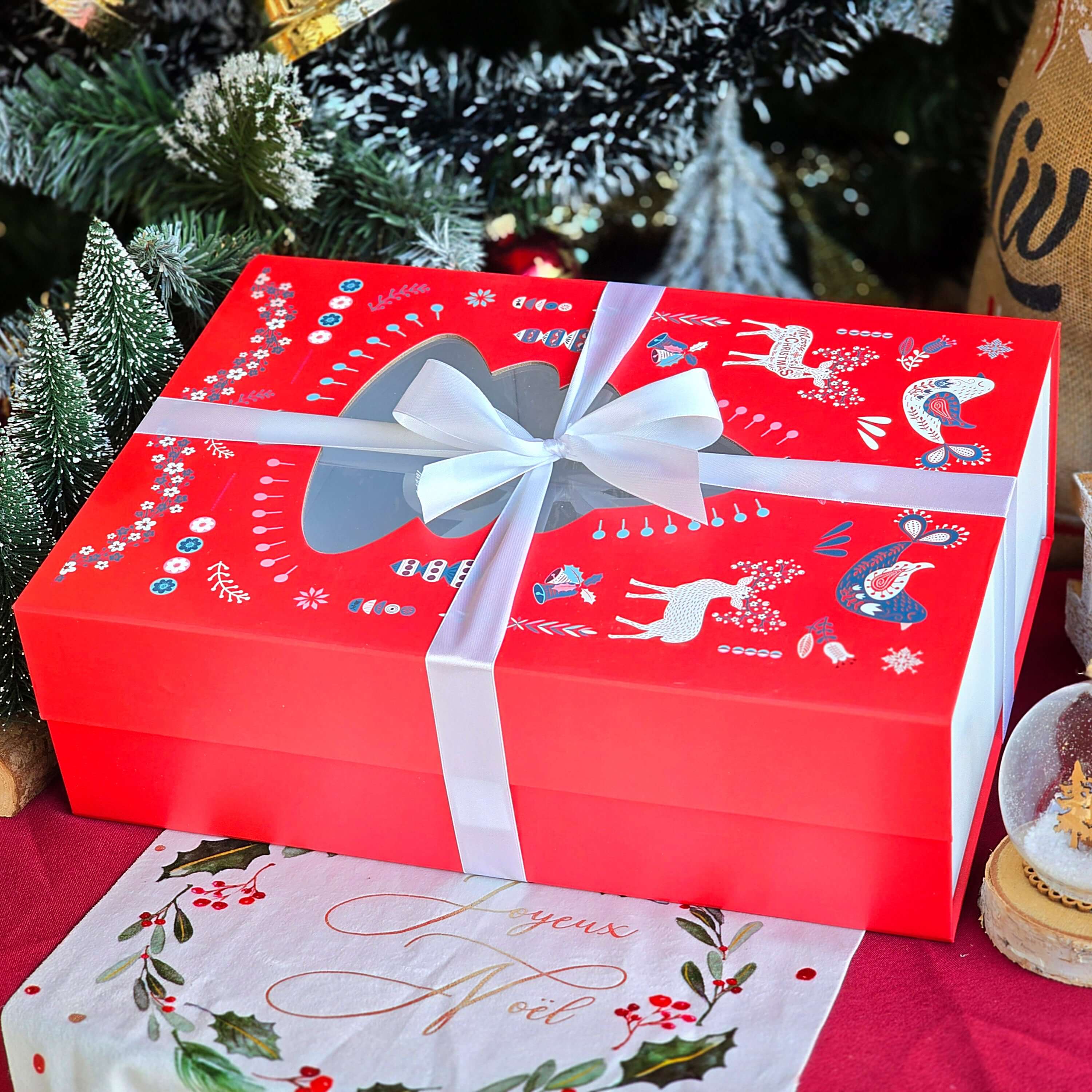 Panier Garni Noël - Coffret Fermé - Crémant et Chocolats - 24/48h - C est Cela