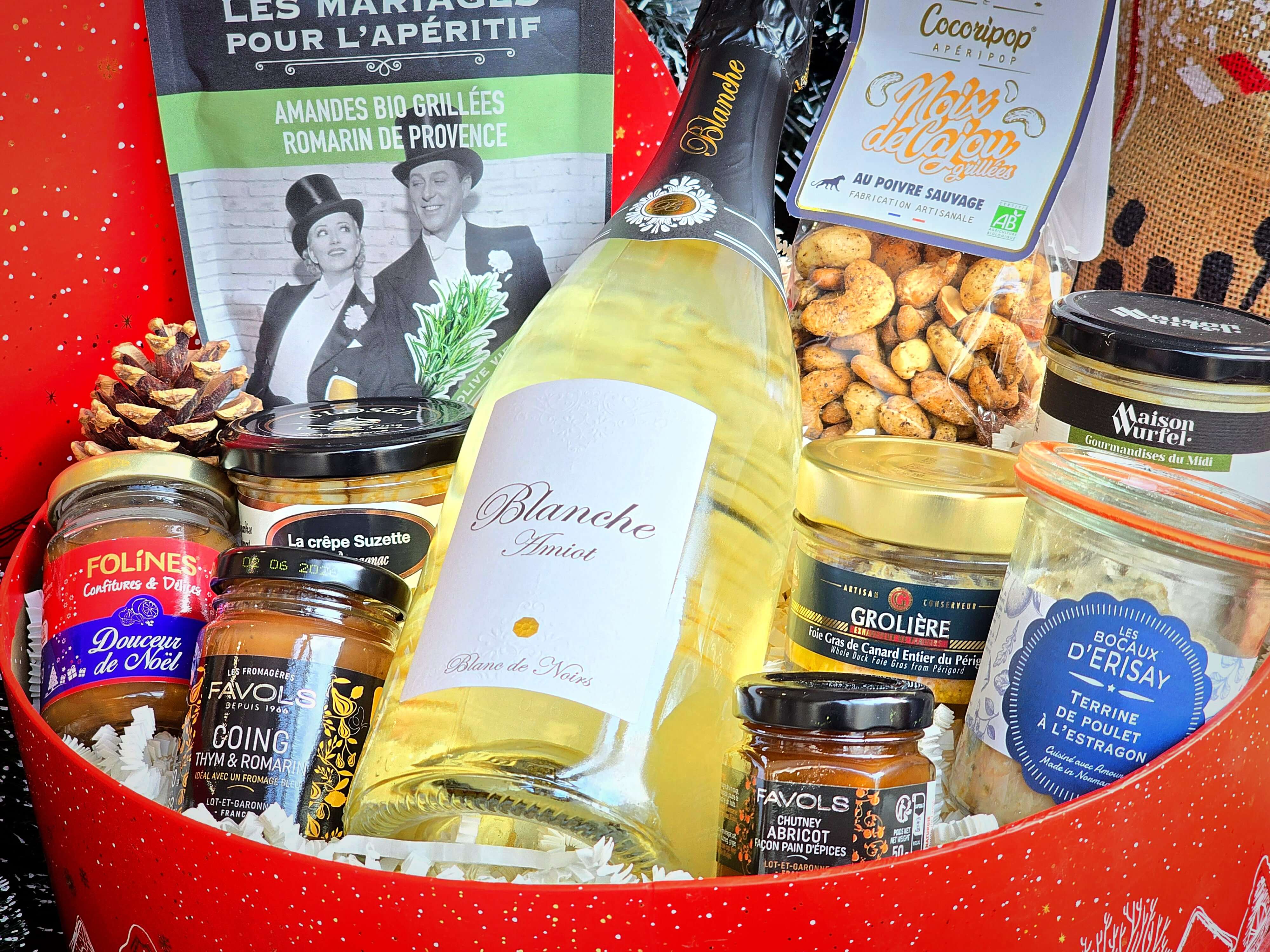 Panier Gourmand "Le Chapeau Rouge"