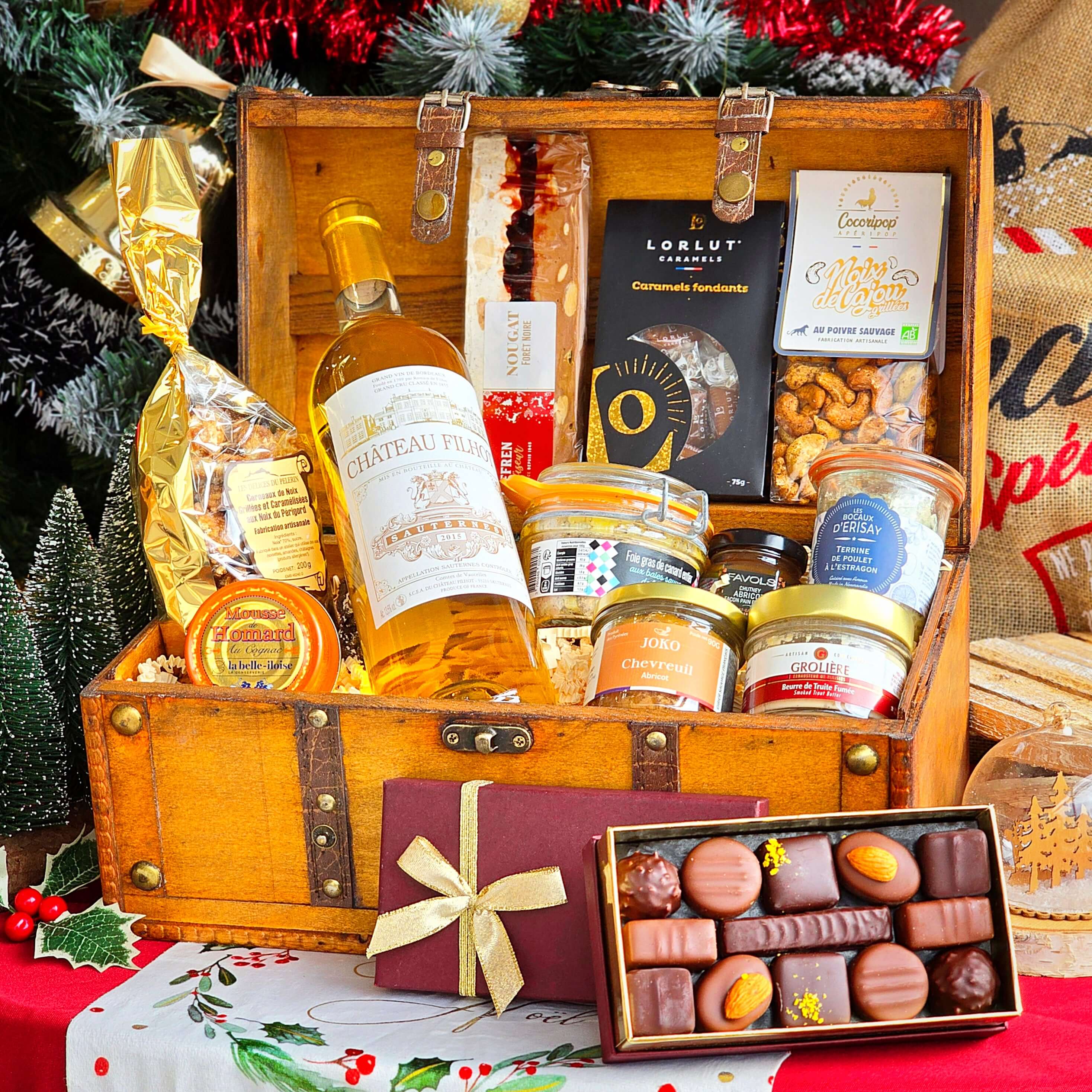 Coffret Gourmand Gastronomique "Le Grand Cru"