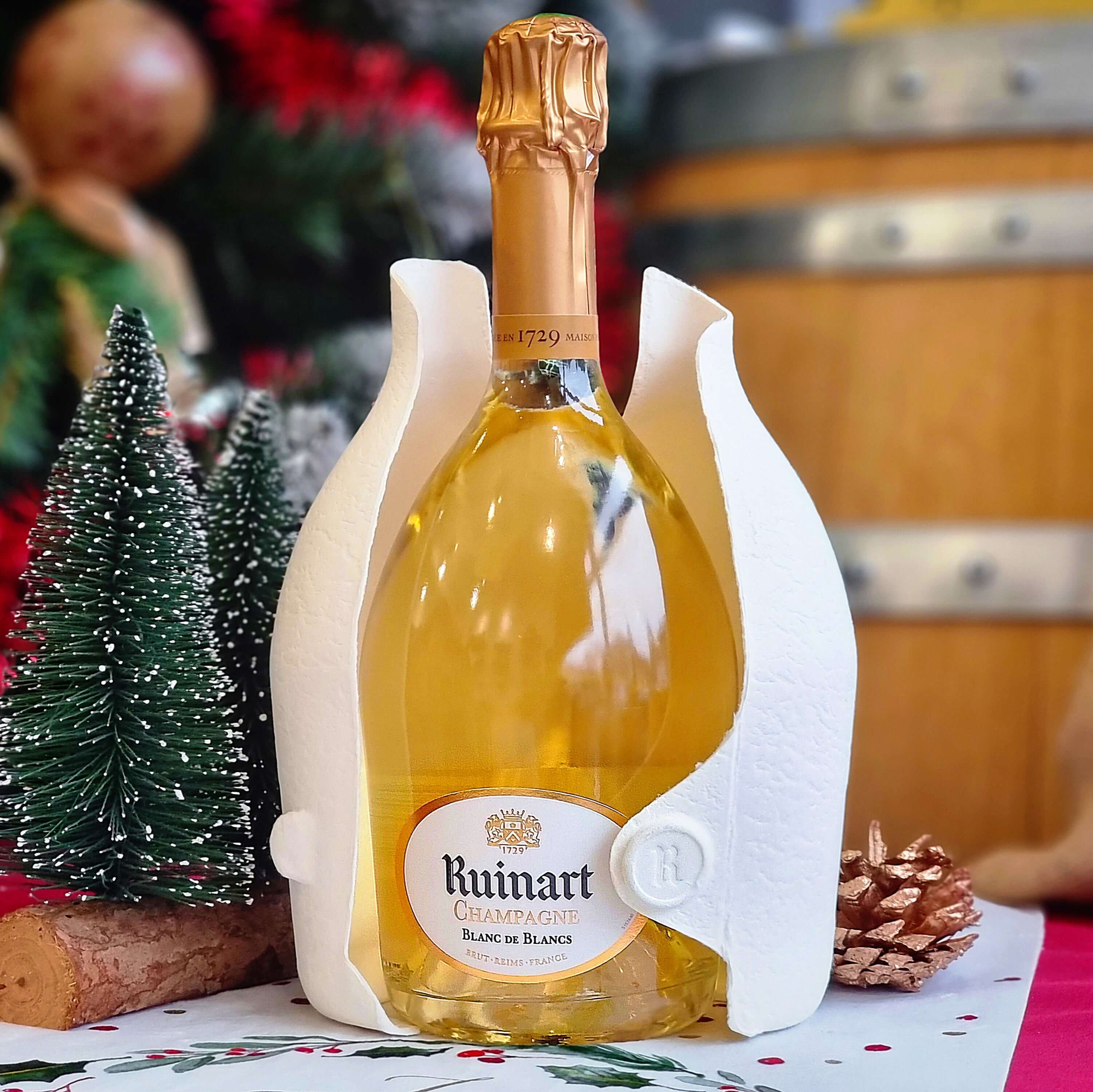 Cadeau Gourmand - Champagne Blanc de Blancs - Ruinart - 24/48h - C est Cela