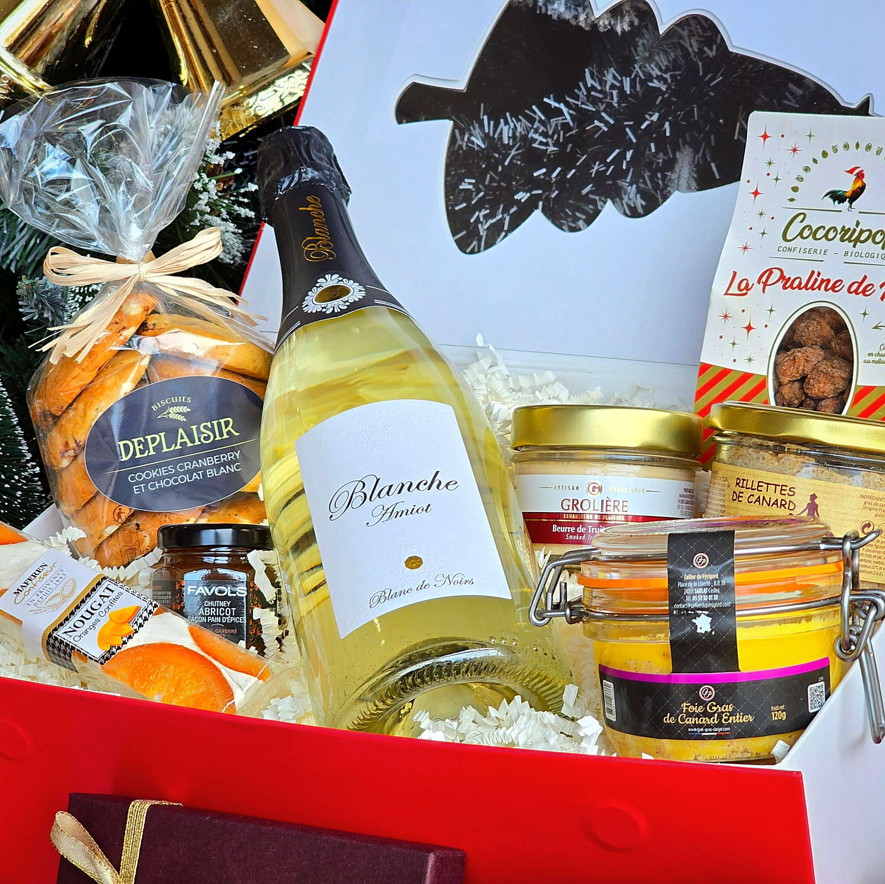 Coffret Gourmand "Blanche de Noël"