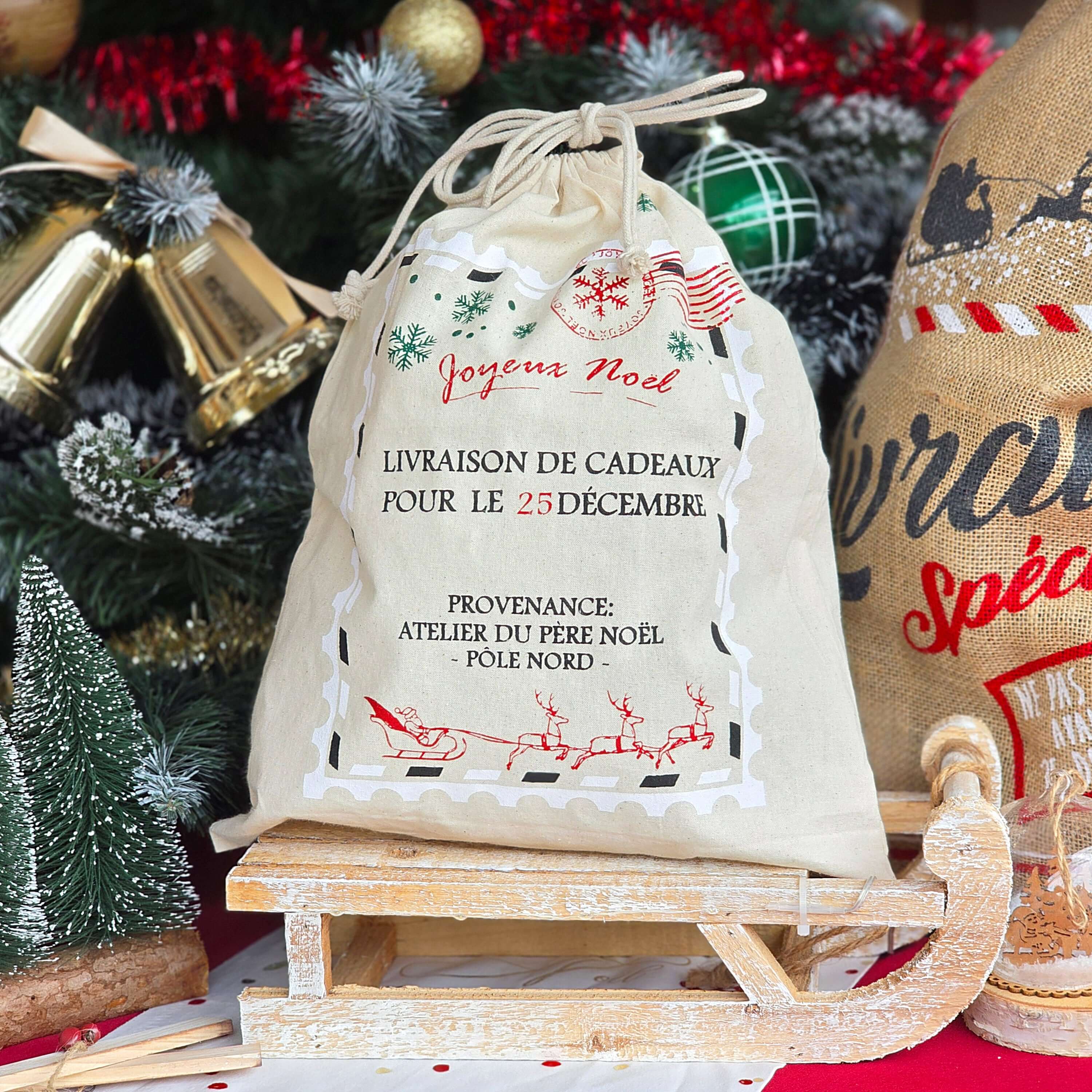 Panier garnis hotte de noël C'est Cela .webp