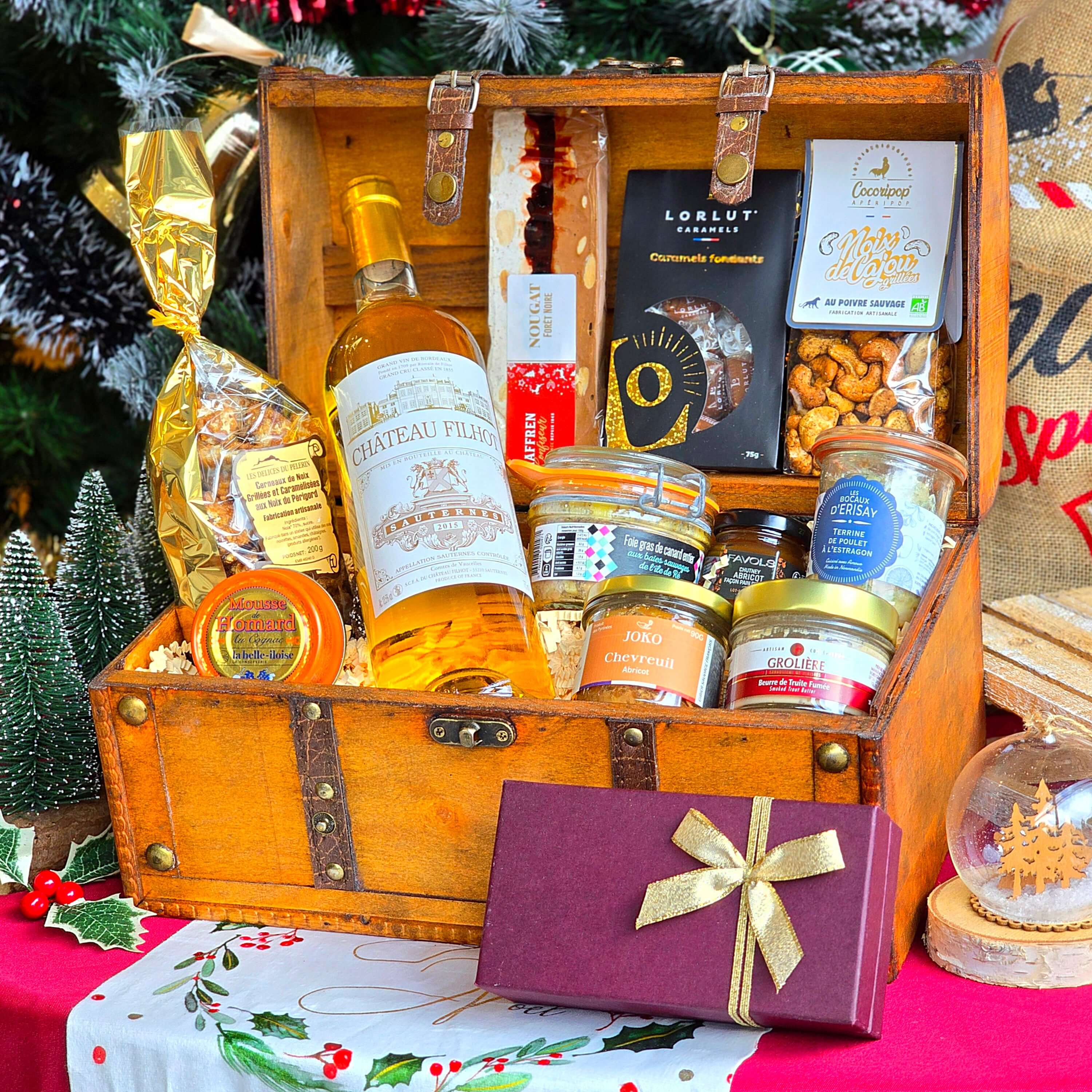 Coffret Gourmand Gastronomique "Le Grand Cru"