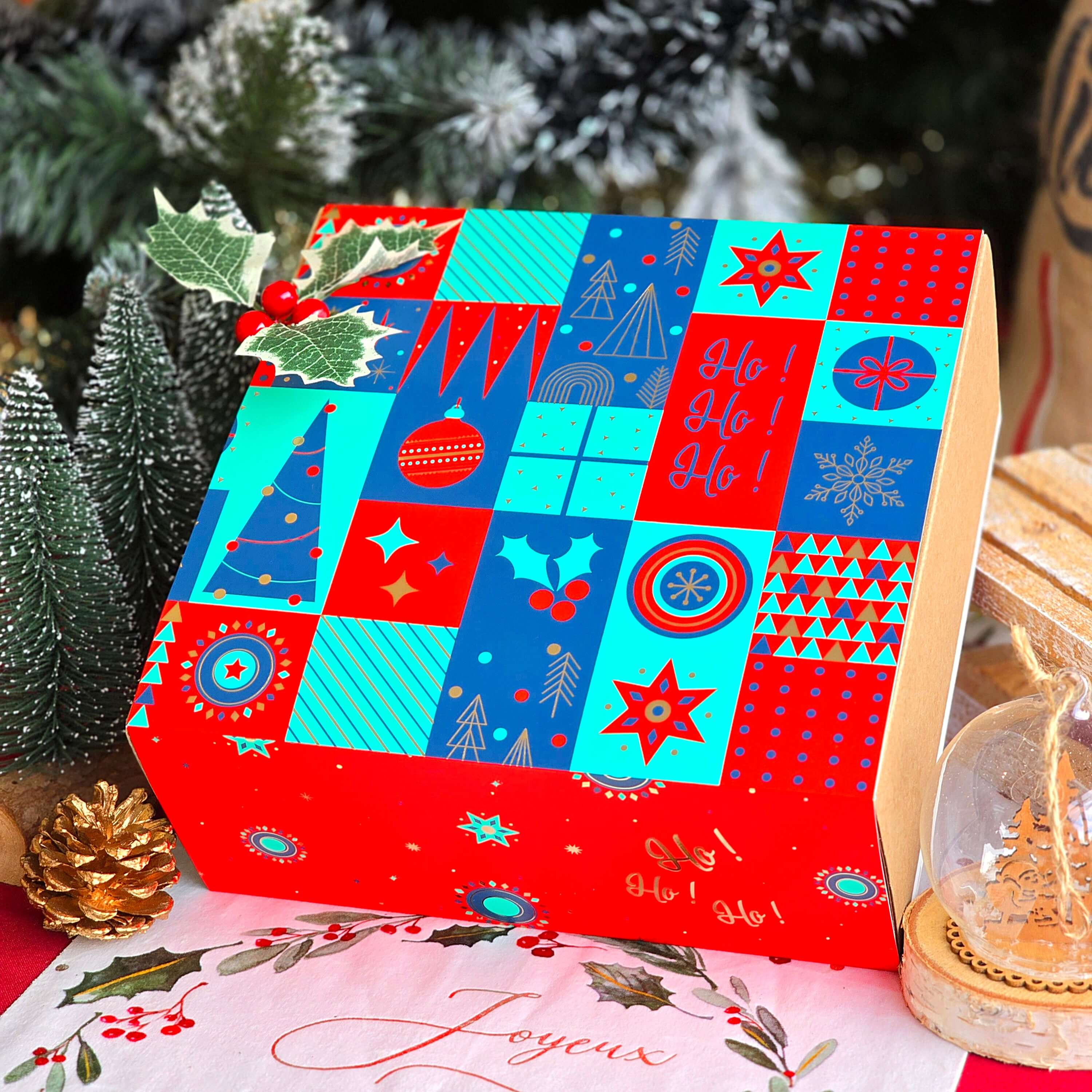 Coffret Gourmand de Noël "Ho! Ho! Ho!"