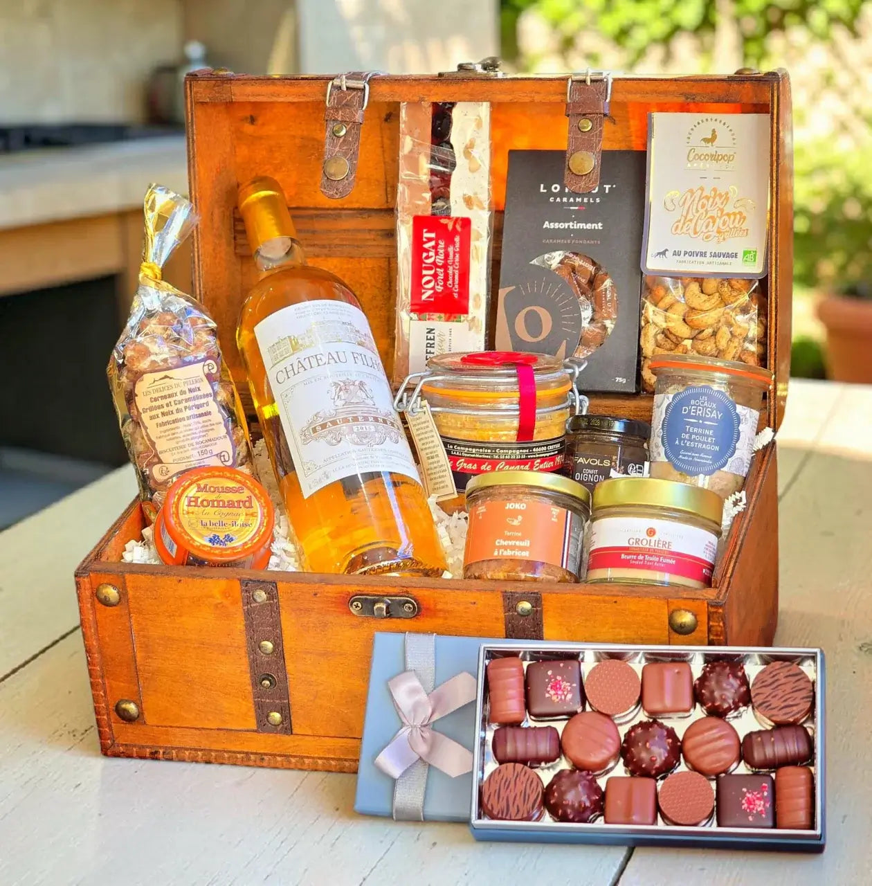 Coffret Gourmand Gastronomique "Le Grand Cru"