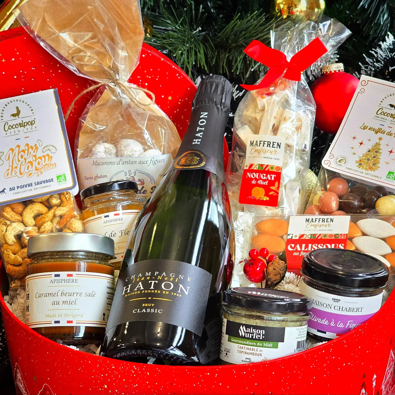Panier Gourmand "Le Chapeau Rouge"