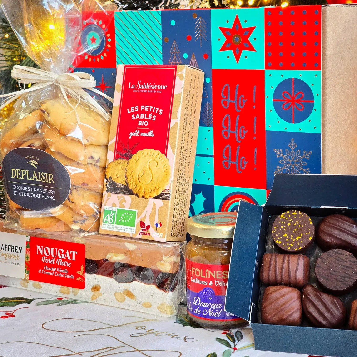 Coffret Gourmand Ho! Ho! Ho! Sucré Noël C'est Cela.webp