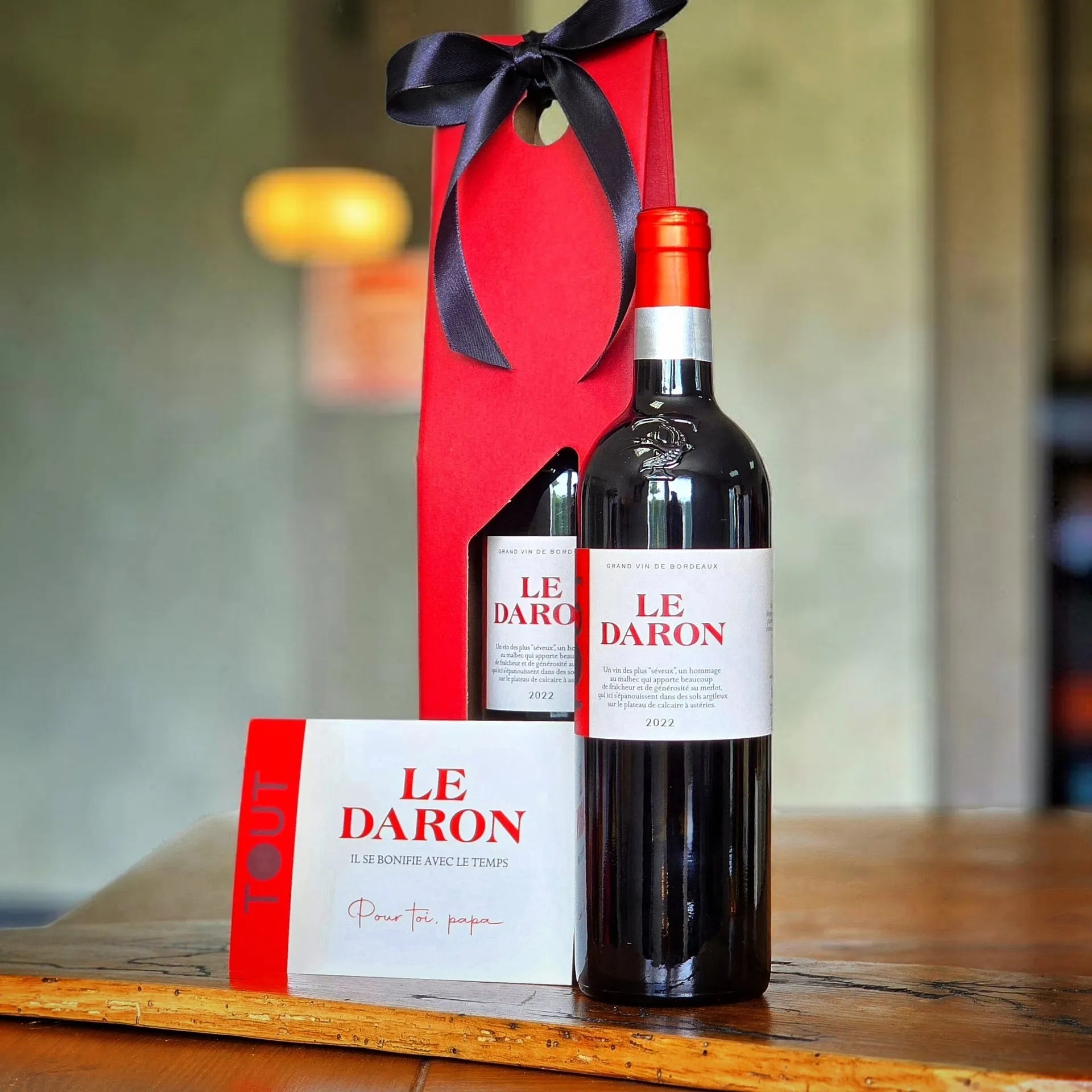 Le Daron 2022 - Bordeaux 75cl with Box & Carte