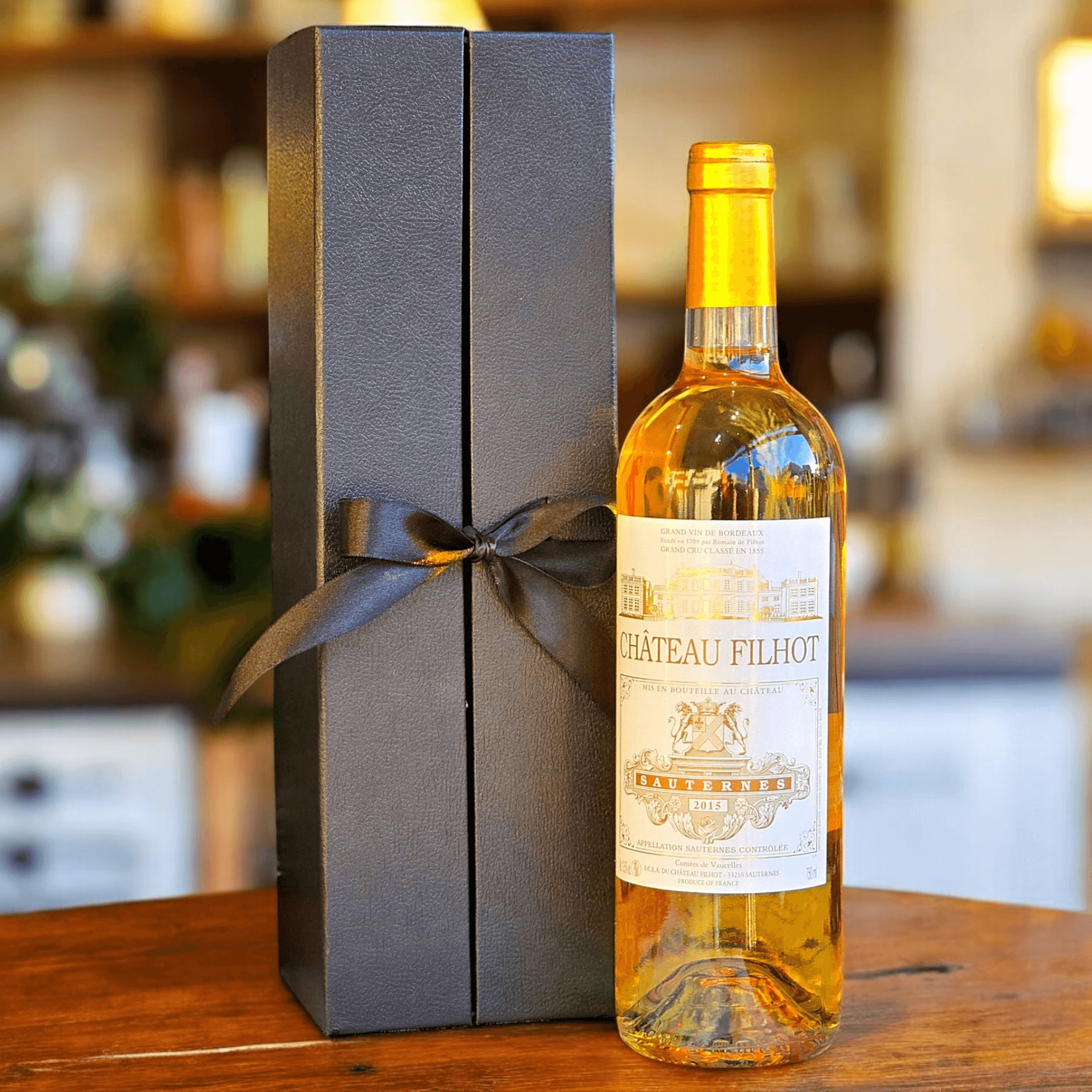 Sauternes Grand Cru Classé Château Filhot 2015 - 75cl avec Coffret