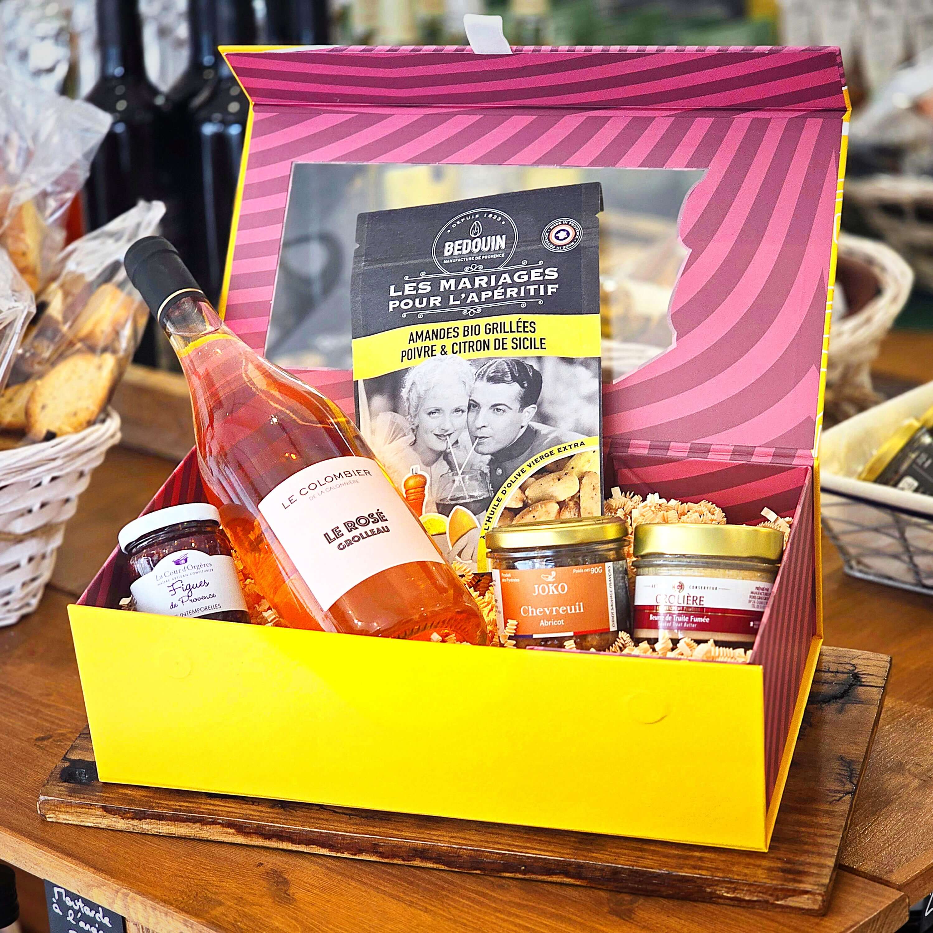 Coffret Gourmand - Vin et Apéritif - 24/48h - C est Cela