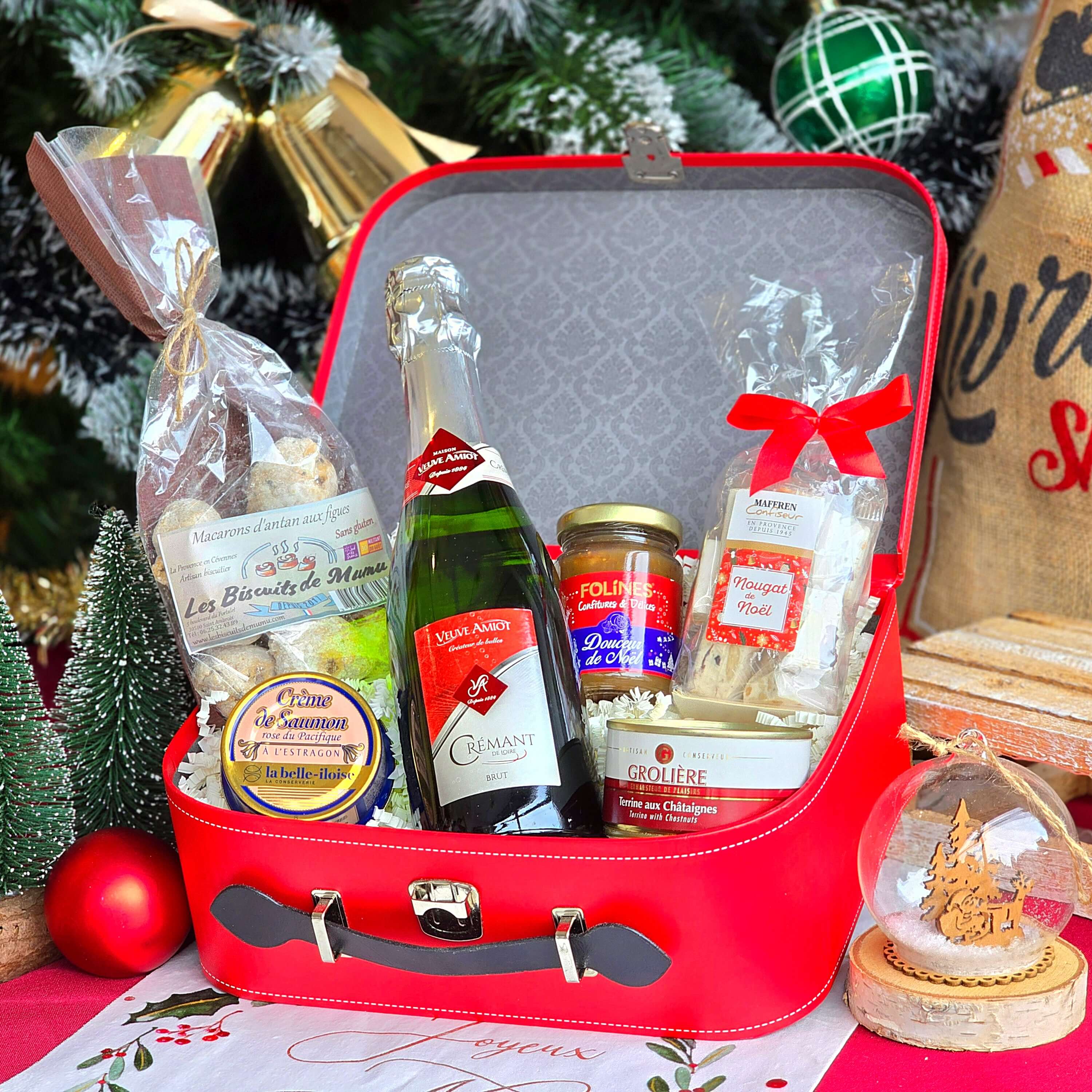 Coffret Gourmand de Noël "La Petite Valisette"