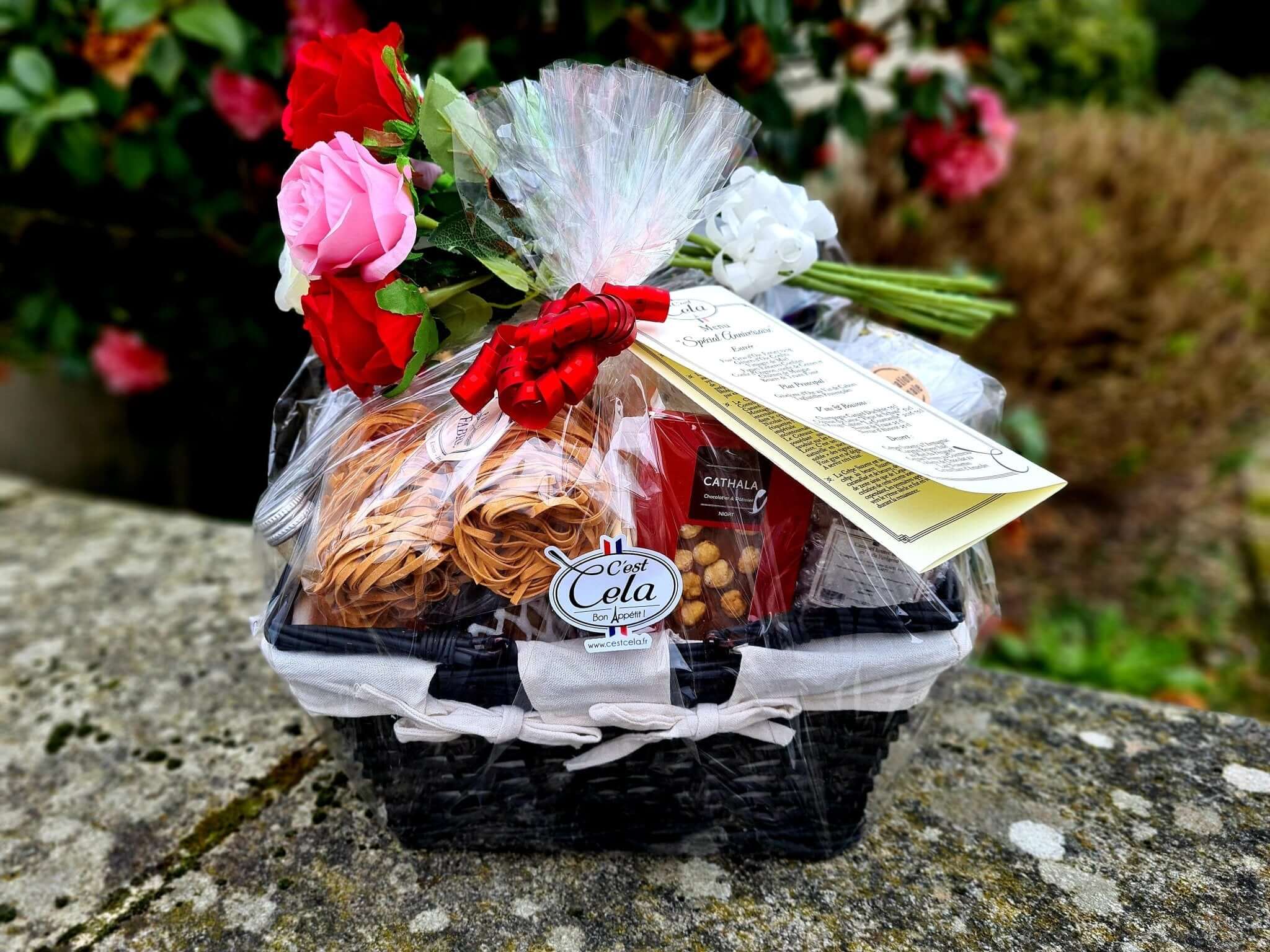 Panier Gourmand - Panier Garni - Cadeau Goumand - "Le Célébration" - C'est Cela