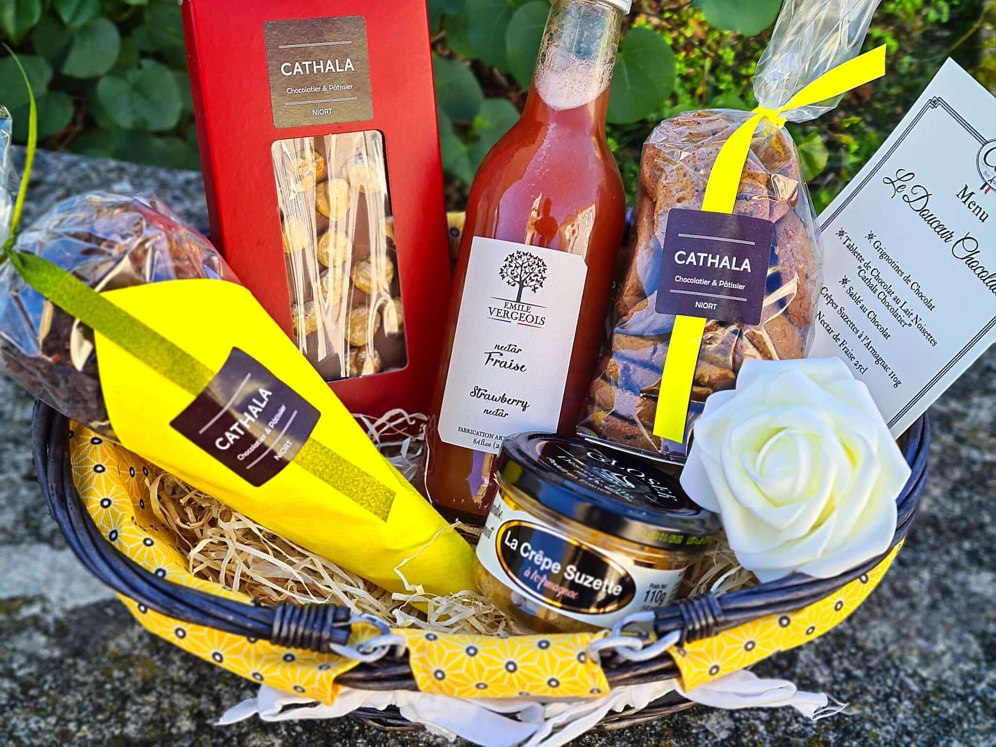 Panier Gourmand - Panier Garni - Cadeau Goumand - "Douceur Chocolaté" - C'est Cela