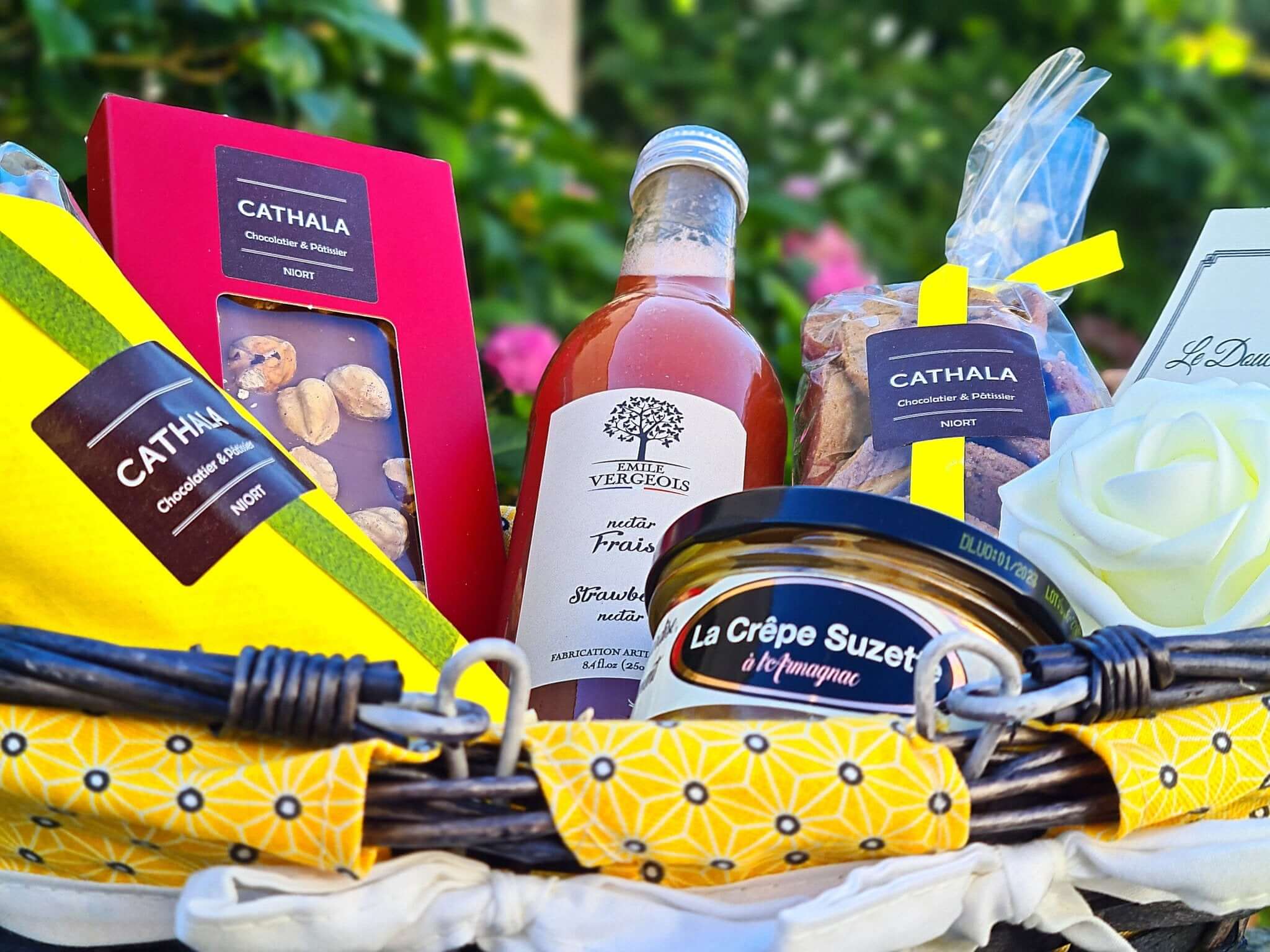 Panier Gourmand - Panier Garni - Cadeau Goumand - "Douceur Chocolaté" - C'est Cela