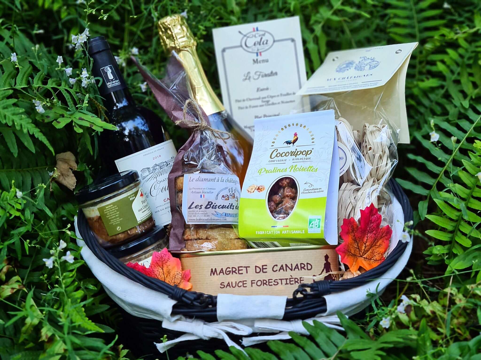 Panier Gourmand - Panier Garni - Cadeau Goumand - "Le Forestier" - C'est Cela