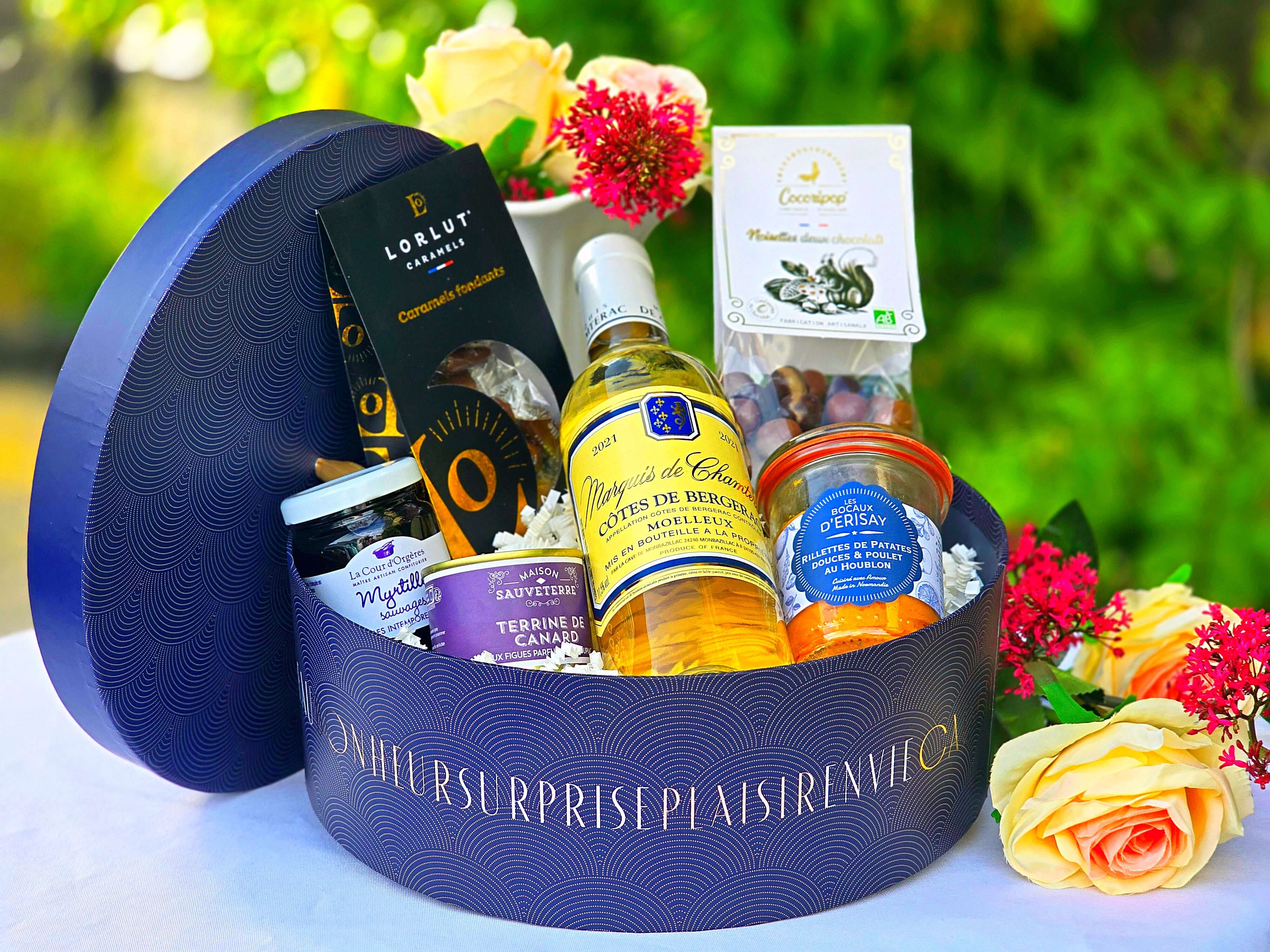 Quel fournisseur propose des coffrets gourmands sur mesure pour entreprise ?