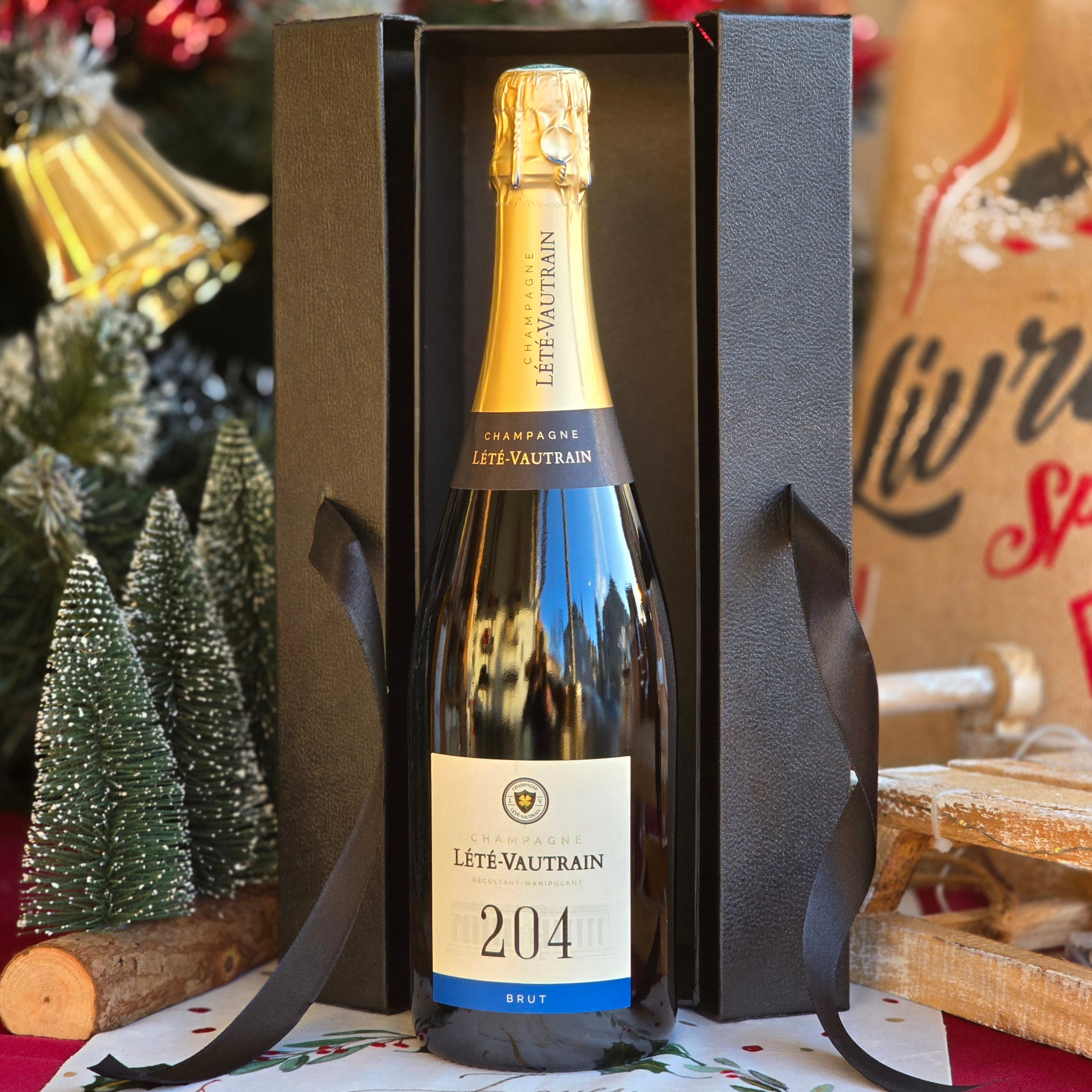 Champagne Lété Vautrain Brut 204 75cl avec Coffret