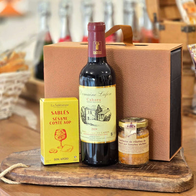 Cadeau d Affaires - Vin Rouge et Rillettes - 24/48h - C est Cela