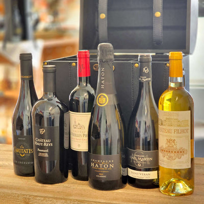 Coffret Gourmand Luxe - Champagne et Graves - C'est Cela