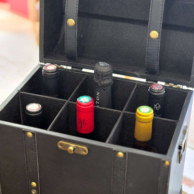 Cadeau Gourmand Luxe - Coffre de Vins - 24/48h - C'est Cela