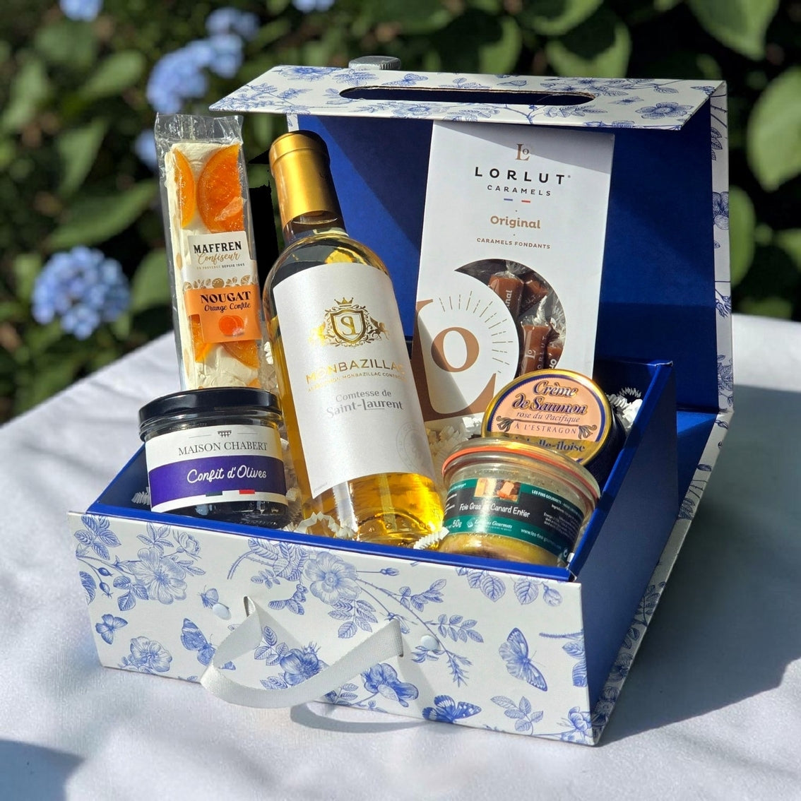 Coffret Gourmand "L'Éclat Bleu"