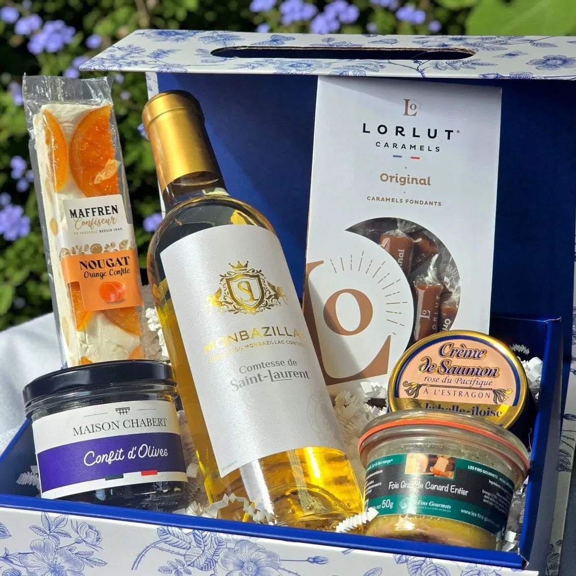 “L’Éclat Bleu” Gourmet Box