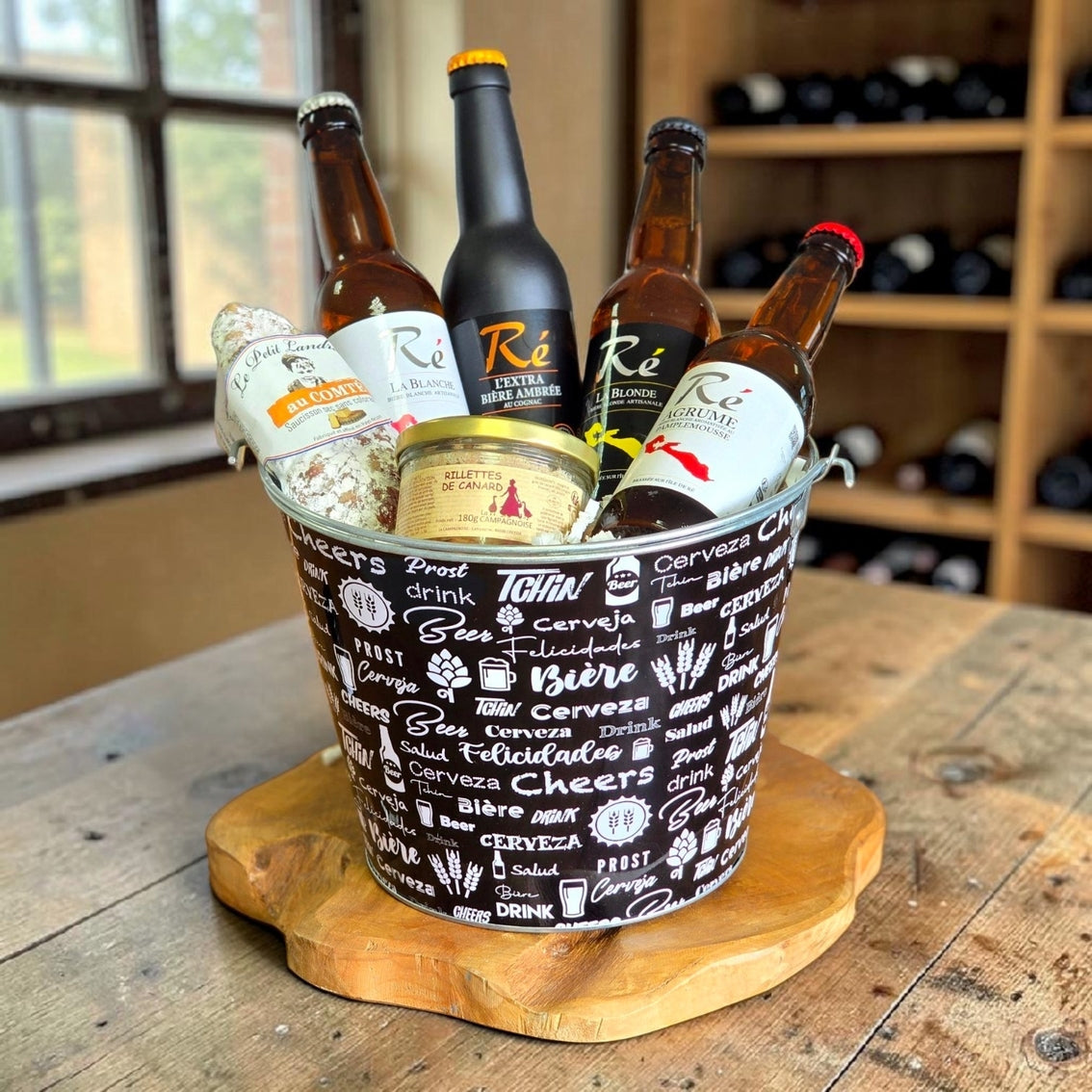 Cadeau Gourmand "Seau à Bières"