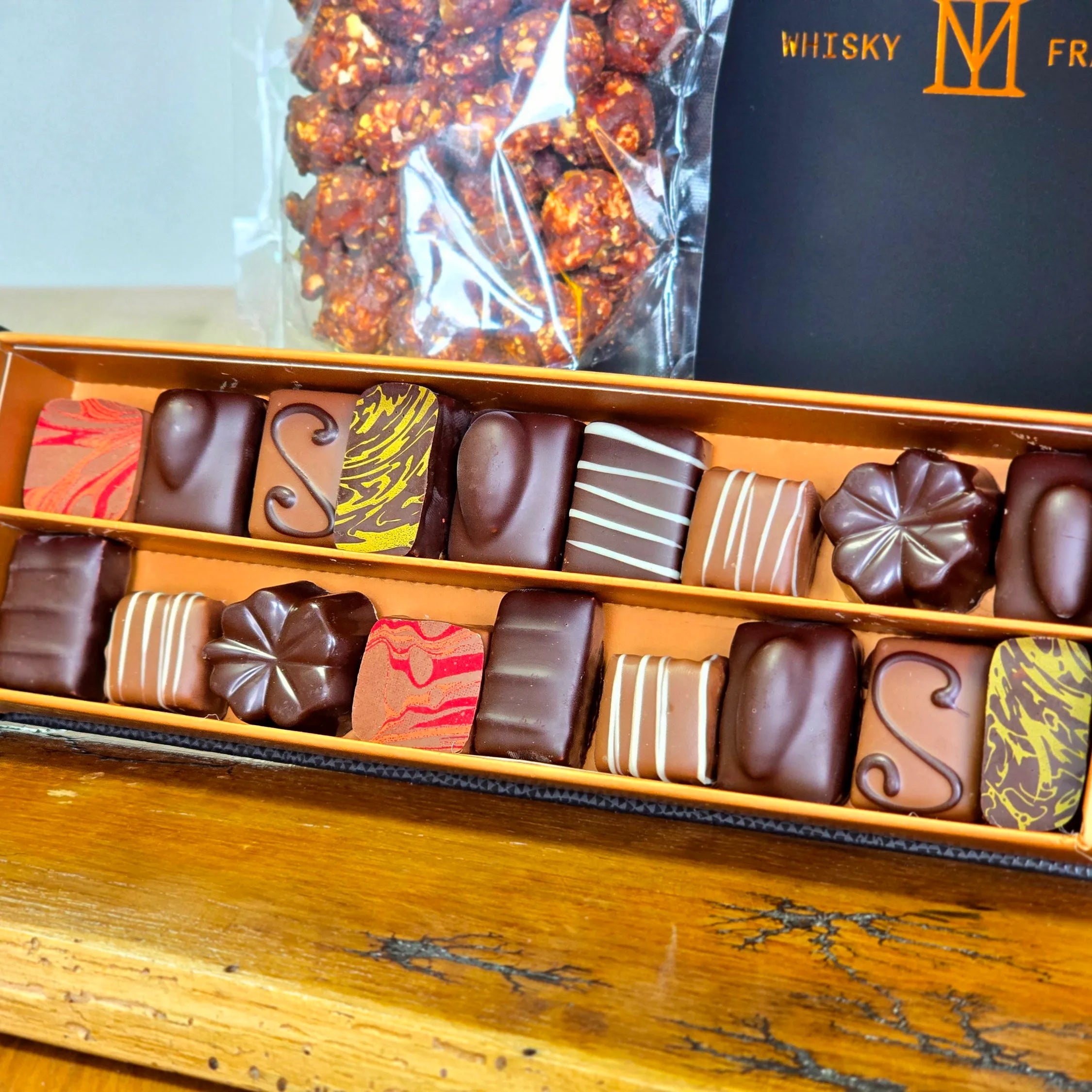 Cadeau Gourmand "Whisky & Chocolats"