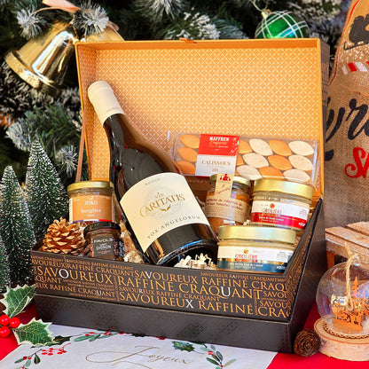 Weihnachts-Gourmetbox „Le Baron“.