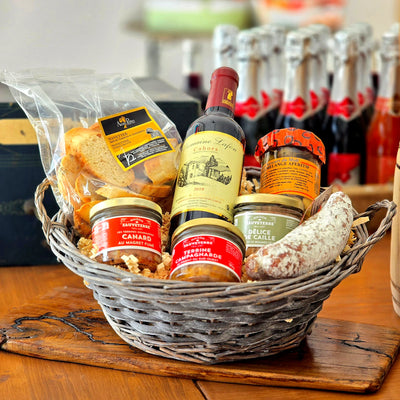Panier Gourmand - Vin, Terrines et Saucisson - 24/48h - C'est Cela