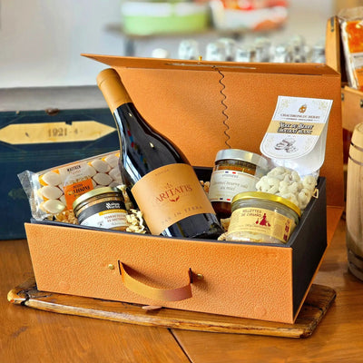 Coffert Cadeau - Vin Rouge et Calissons - 24/48h - C'est Cela