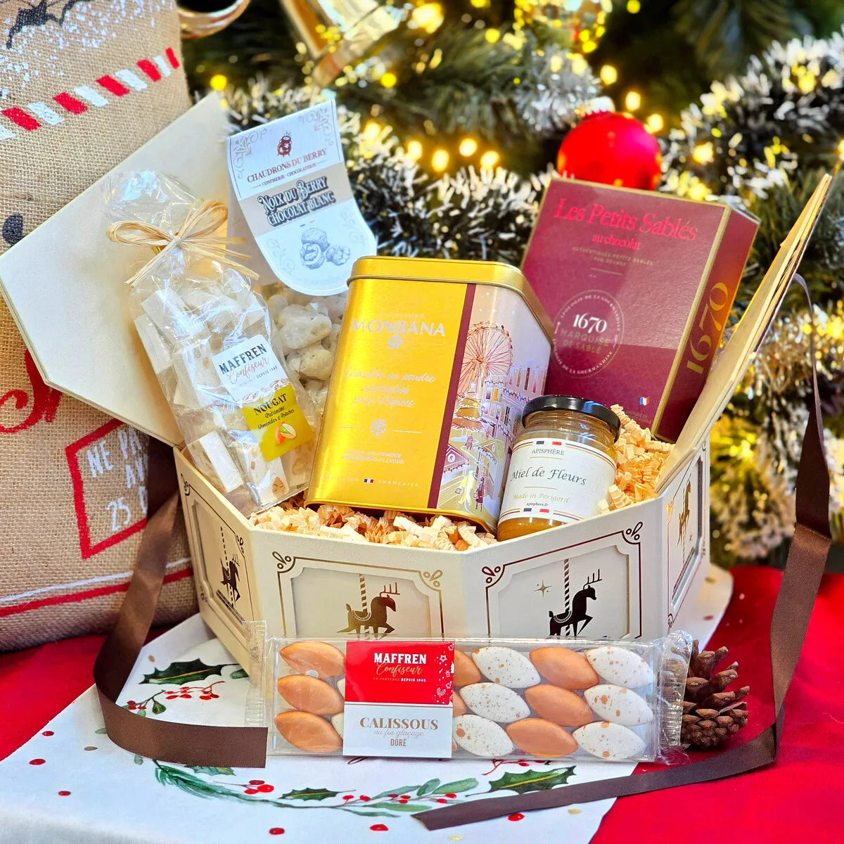 Panier Gourmand Noël "Le Carroussel"