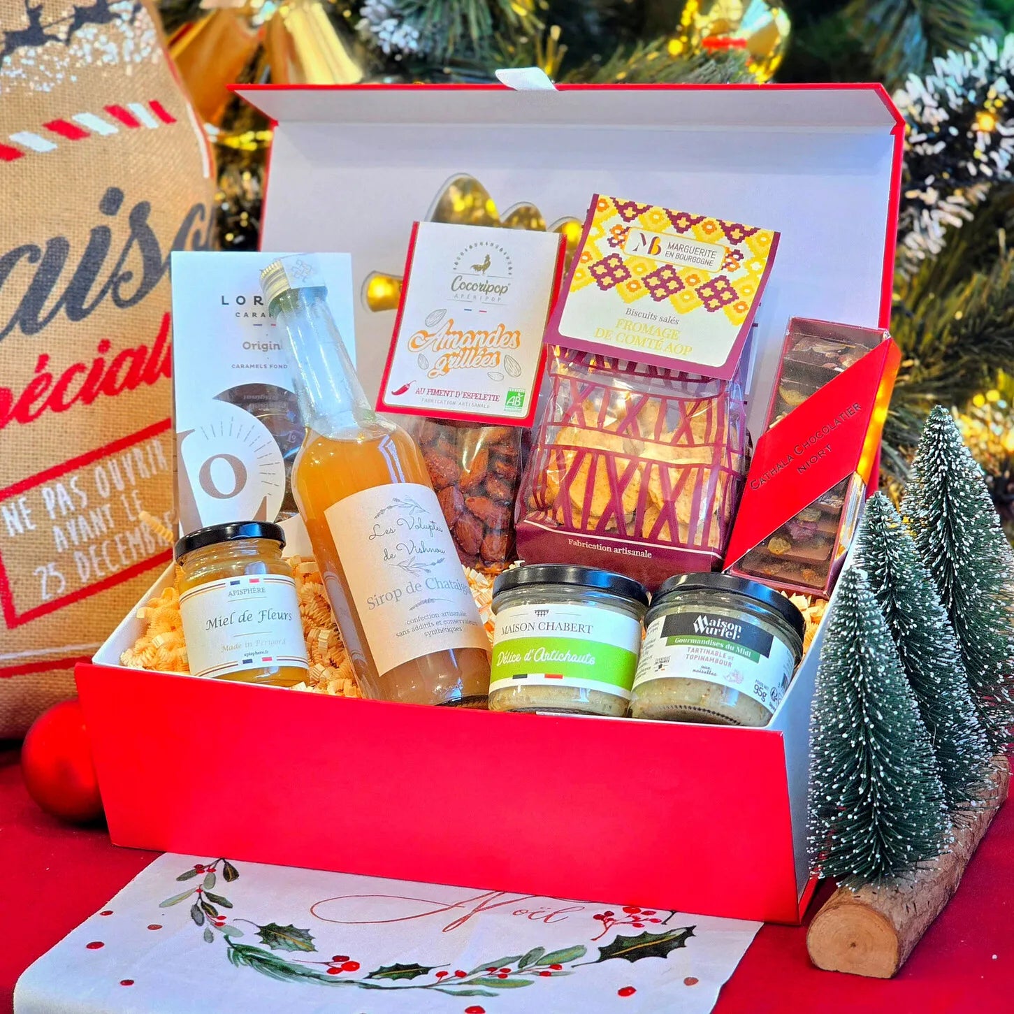 Panier Garni "Végétarien de Noël"