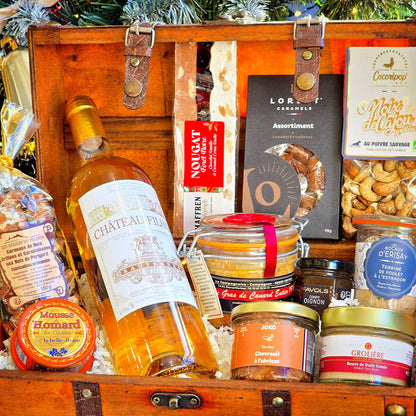 Panier Gourmand Grand Cru Noël intérieur C'est Cela.webp