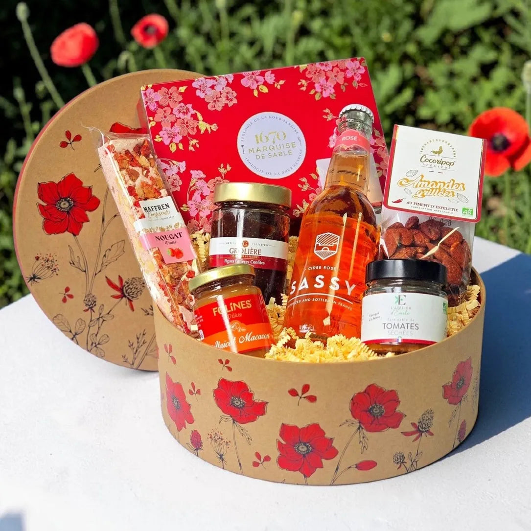 Coffret Gourmand "Le Coquelicot"