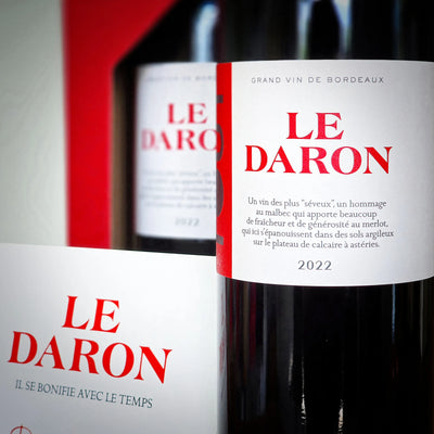 Le Daron 2022 - Bordeaux 75cl with Box & Carte