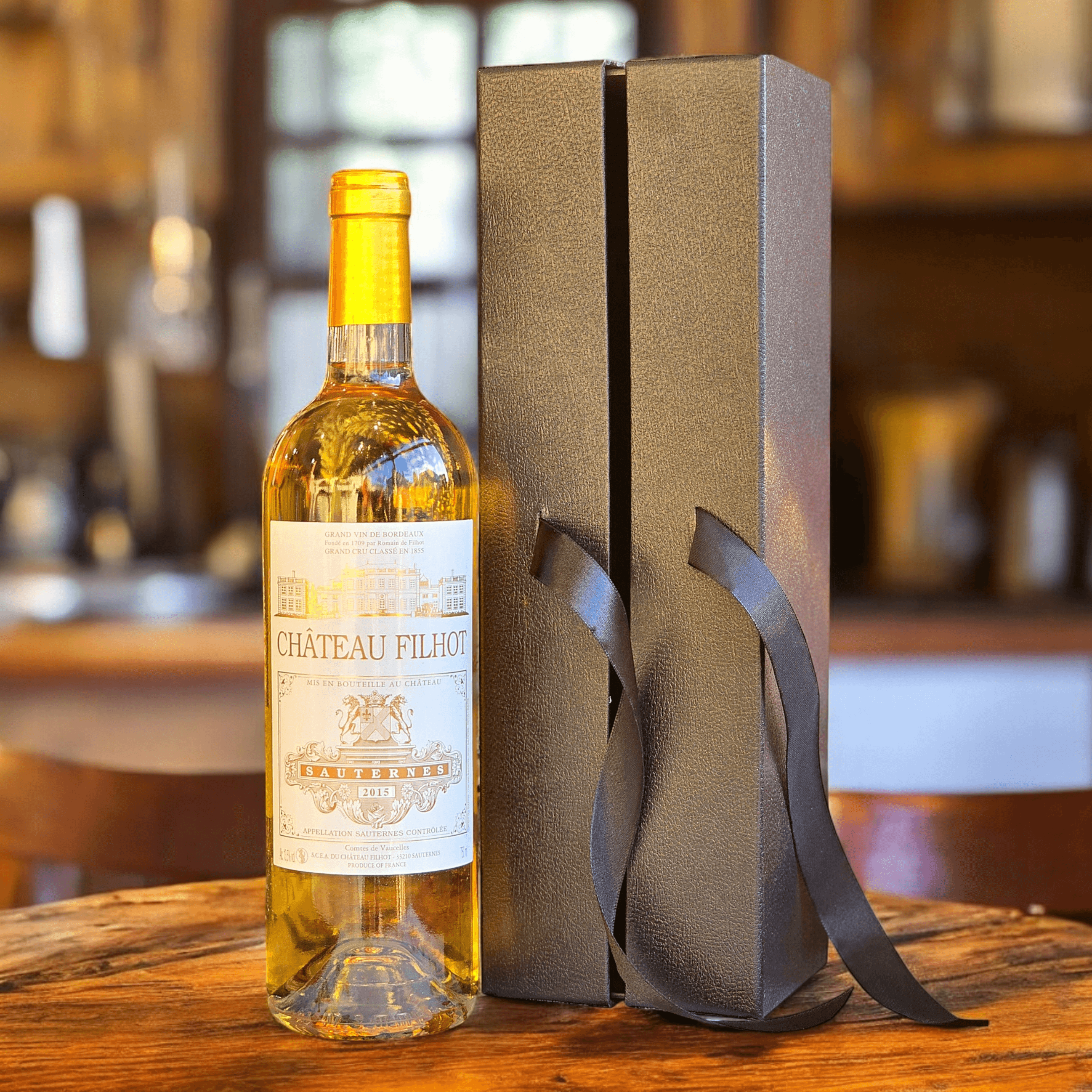 Sauternes Grand Cru Classé Château Filhot 2015 - 75cl avec Coffret