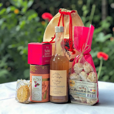 Cadeau gourmand La Poche Gourmande - thé et douceurs artisanales