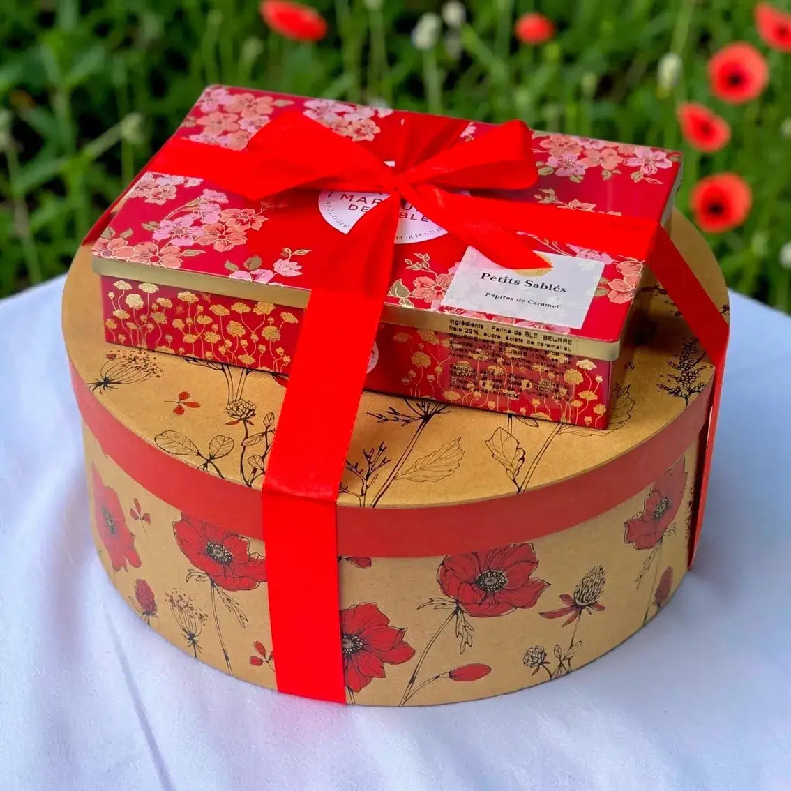 Coffret cadeau gourmand Le Coquelicot - Cadeau Fête des Mères