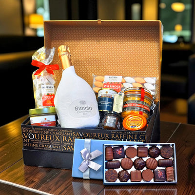 Coffret Gourmand Luxe Champagne Ruinart C'est Cela.webp