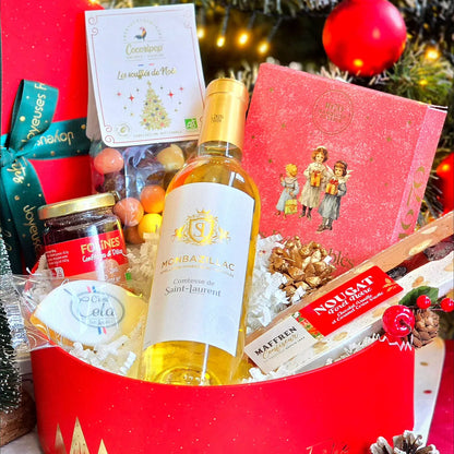Coffret Garni Gourmand à Offrir Noël C'est Cela.webp